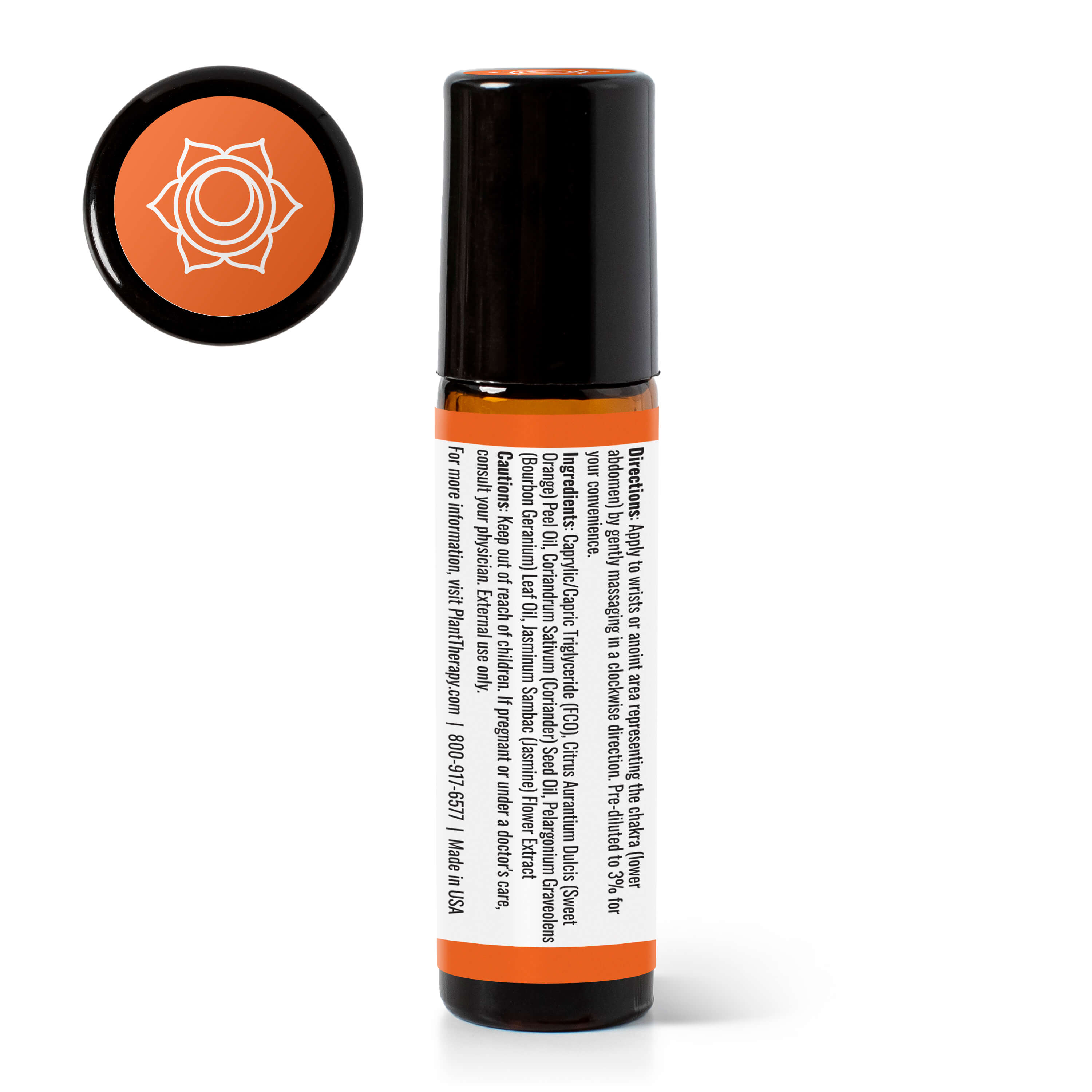 Aceite esencial prediluido Joyful Creation (Chakra sacro) Roll-On