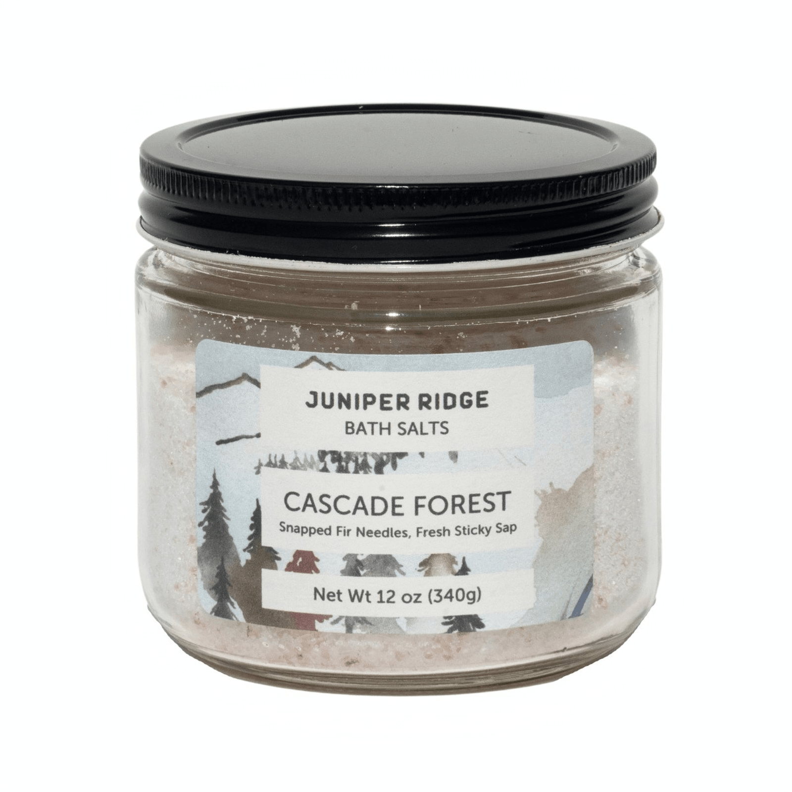 Juniper RidgeCascade Forest Bath Salt - M.S Skincare