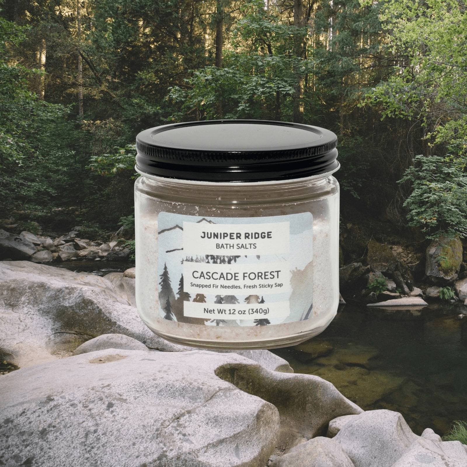 Juniper RidgeCascade Forest Bath Salt - M.S Skincare