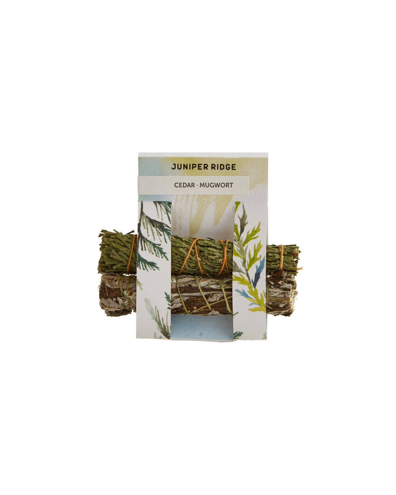 Juniper Ridge Cedar and Mugwort Natural Incense Bundles