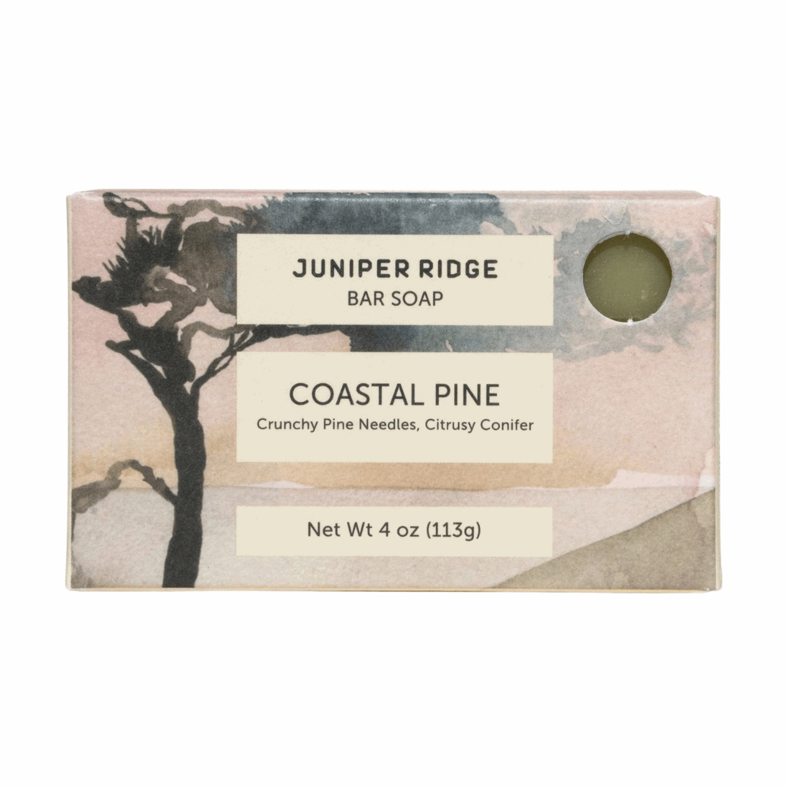 Juniper RidgeCoastal Pine Bar Soap - M.S Skincare