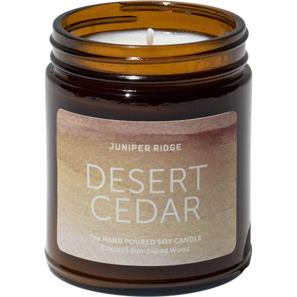 Juniper Ridge Desert Cedar Essential Oil Candle