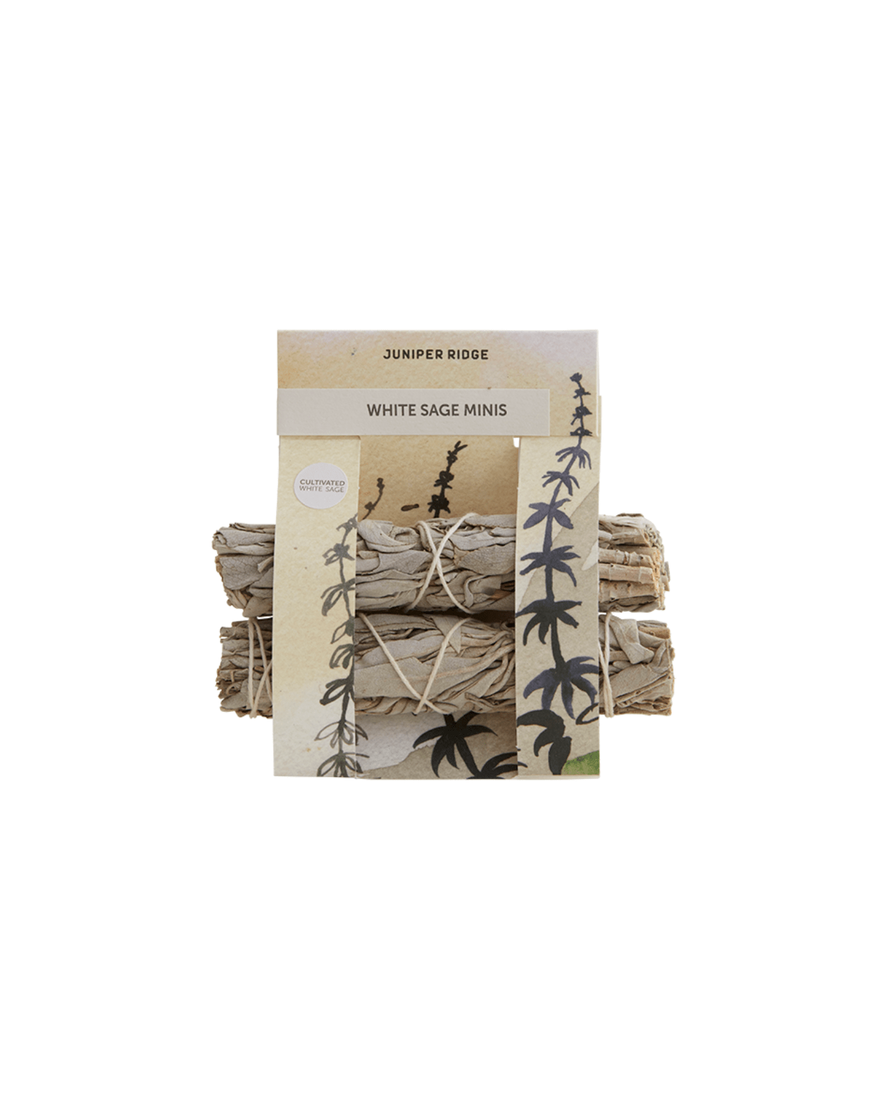 Juniper Ridge Farmed White Sage Natural Incense Bundle Minis