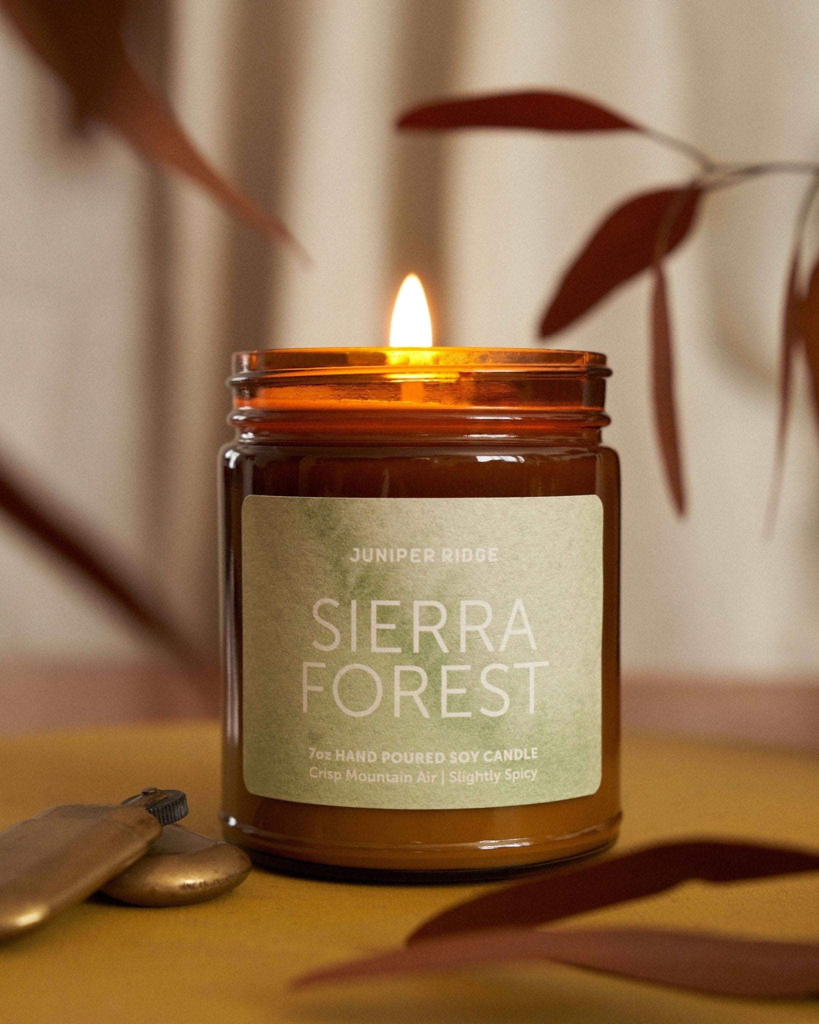 Juniper RidgeSierra Forest Essential Oil Candle - M.S Skincare