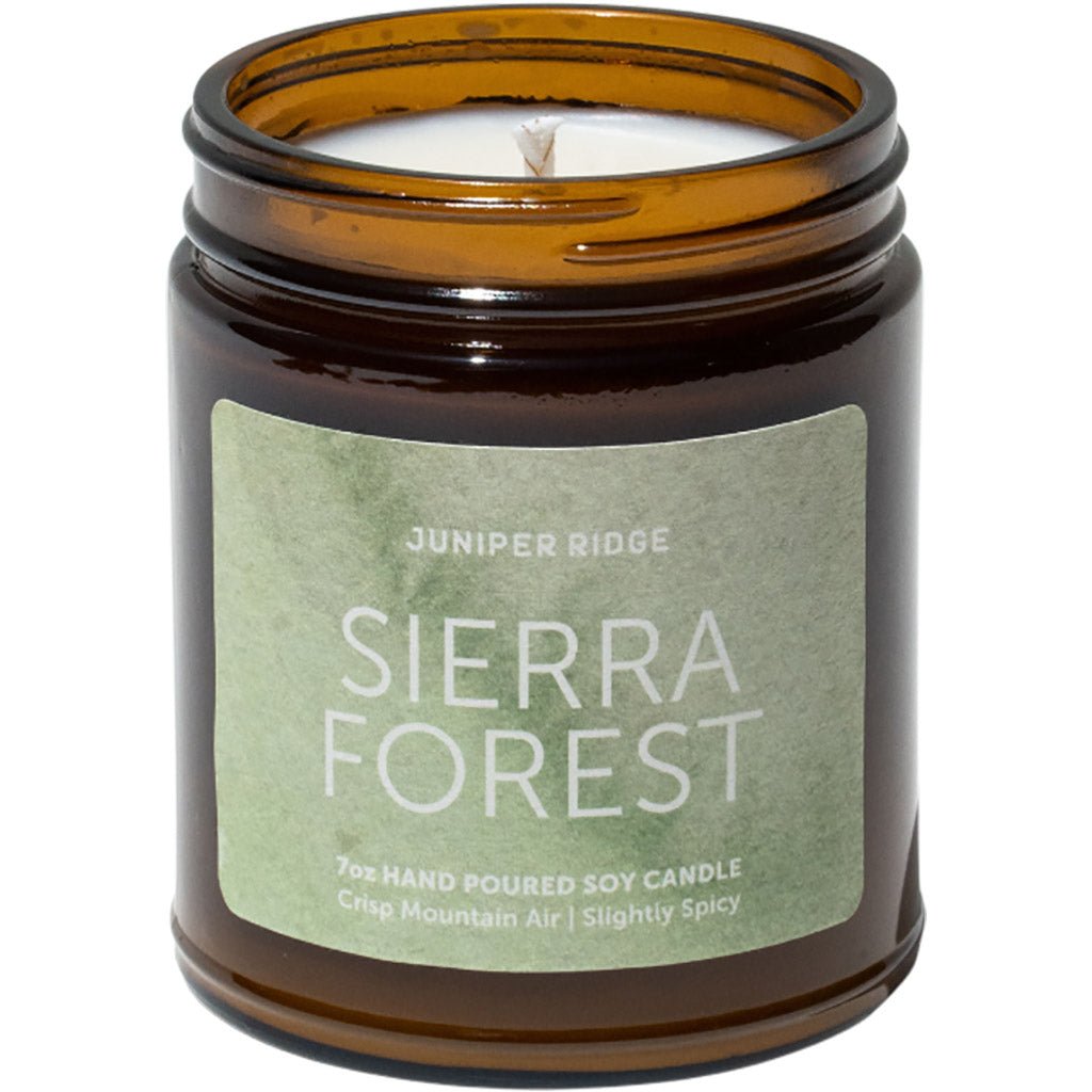 Juniper RidgeSierra Forest Essential Oil Candle - M.S Skincare