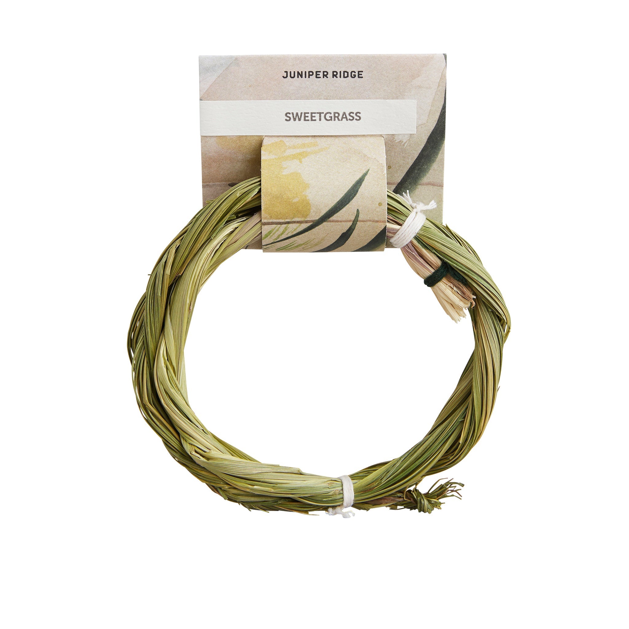 Juniper Ridge Sweetgrass Braid Natural Incense