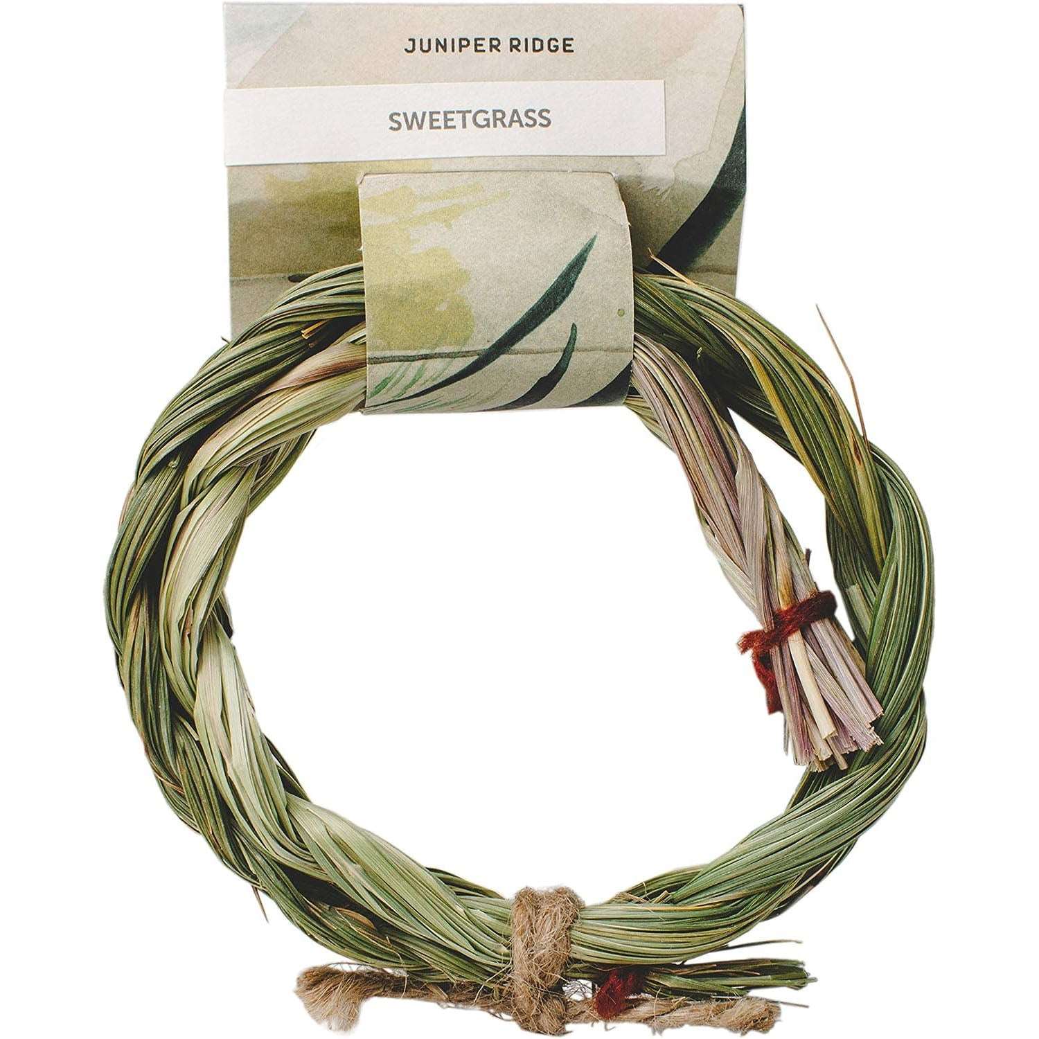 Juniper RidgeSweetgrass Braid Natural Incense - M.S Skincare