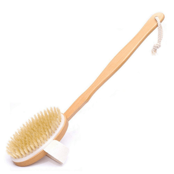 Kansa Organics Garshana Dry Brush (detachable 16" handle) - M.S Skincare