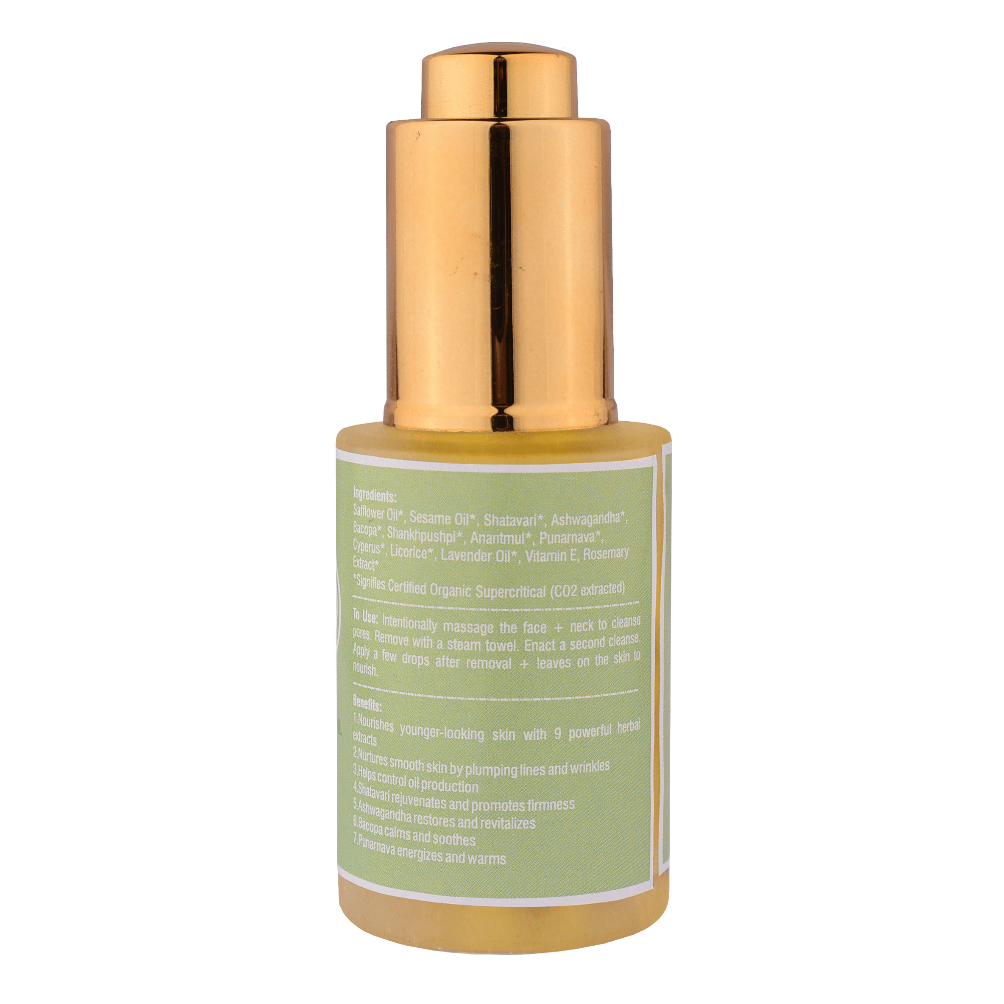 Kansa Organics TRIDOSHIC BRIGHTENING FACIAL OIL - M.S Skincare