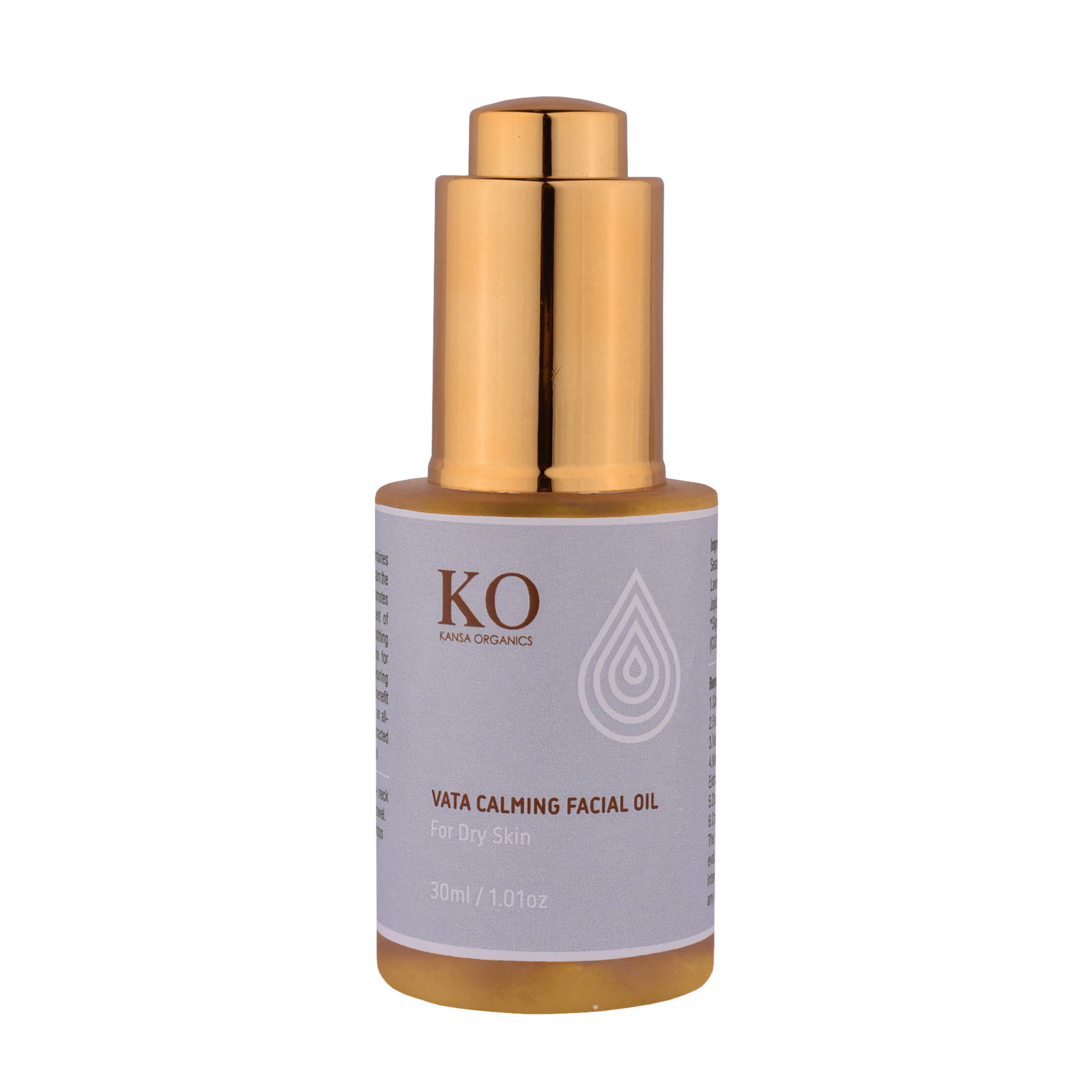 Kansa Organics VATA - CALMING FACIAL OIL - M.S Skincare