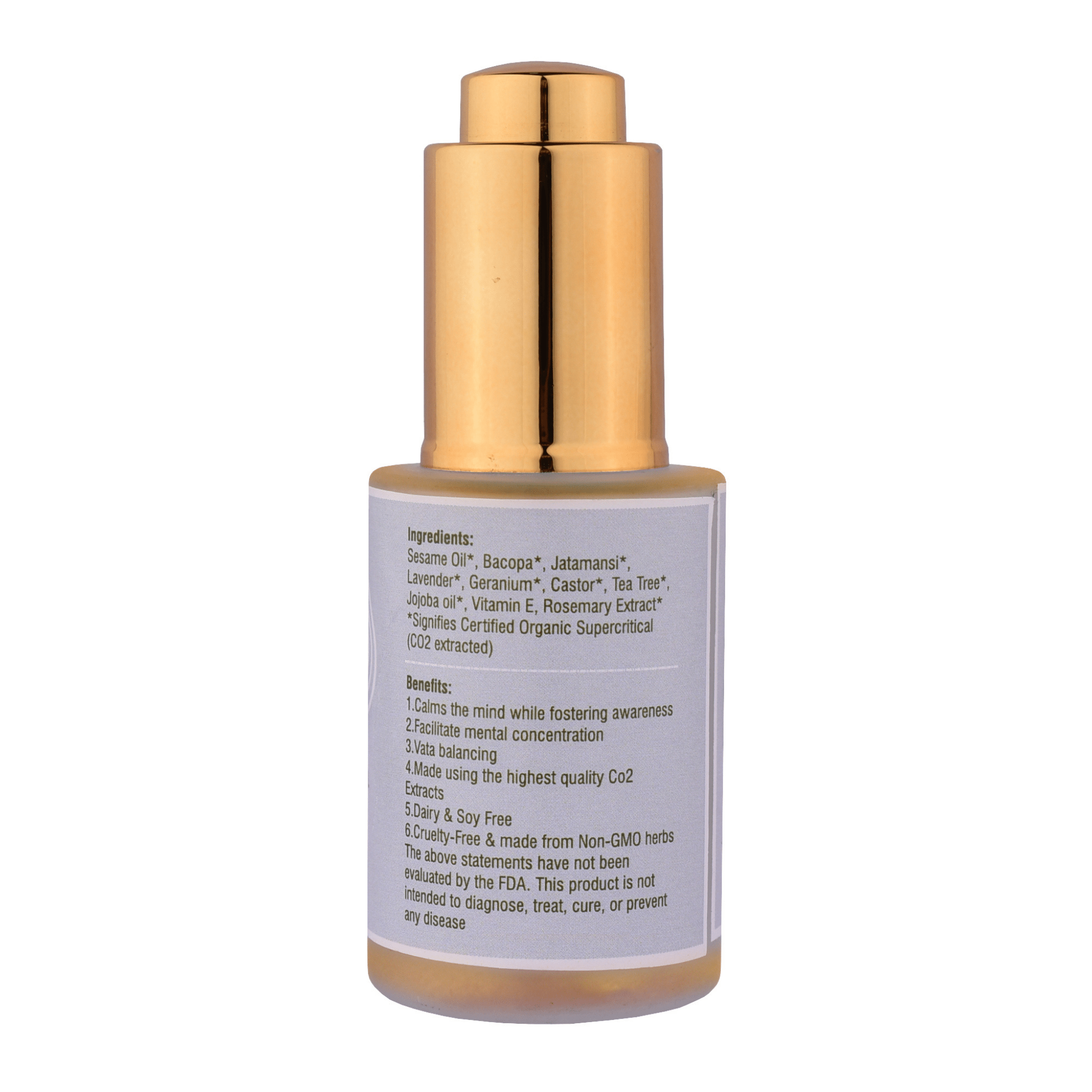 Kansa Organics VATA - CALMING FACIAL OIL - M.S Skincare