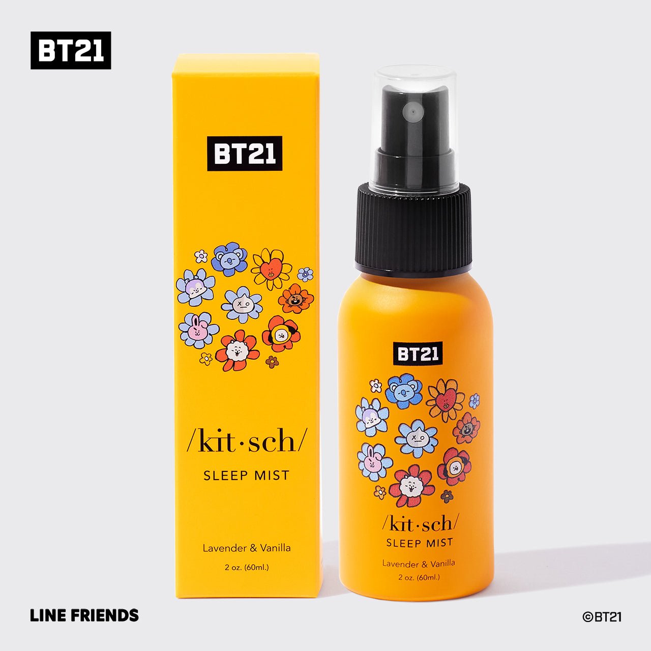 KITSCHBT21 meets Kitsch Sleep Mist - Lavender & Vanilla - M.S Skincare