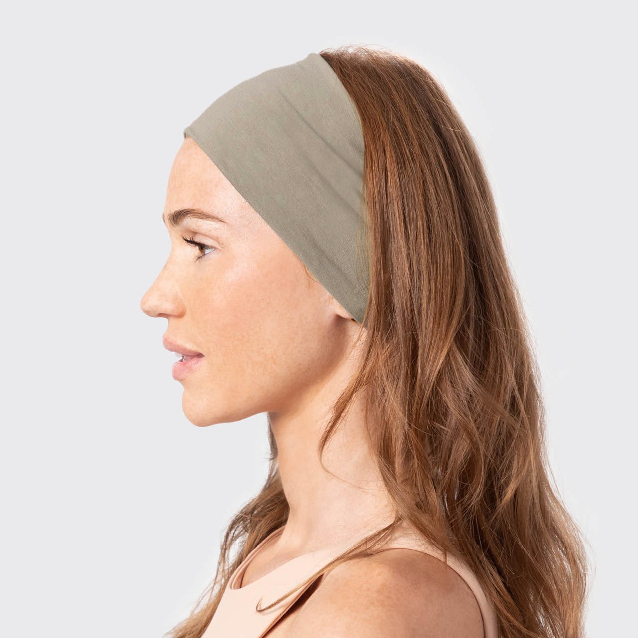 KITSCH Cotton Adjustable Headband 2pc - Eucalyptus - M.S Skincare