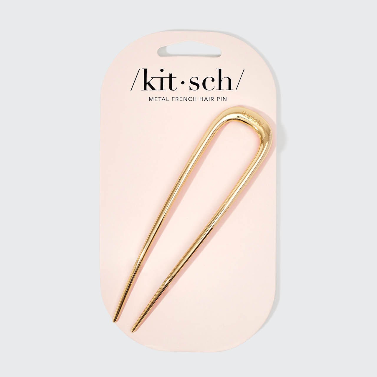 KITSCHFrench Hair Pin - Gold - M.S Skincare