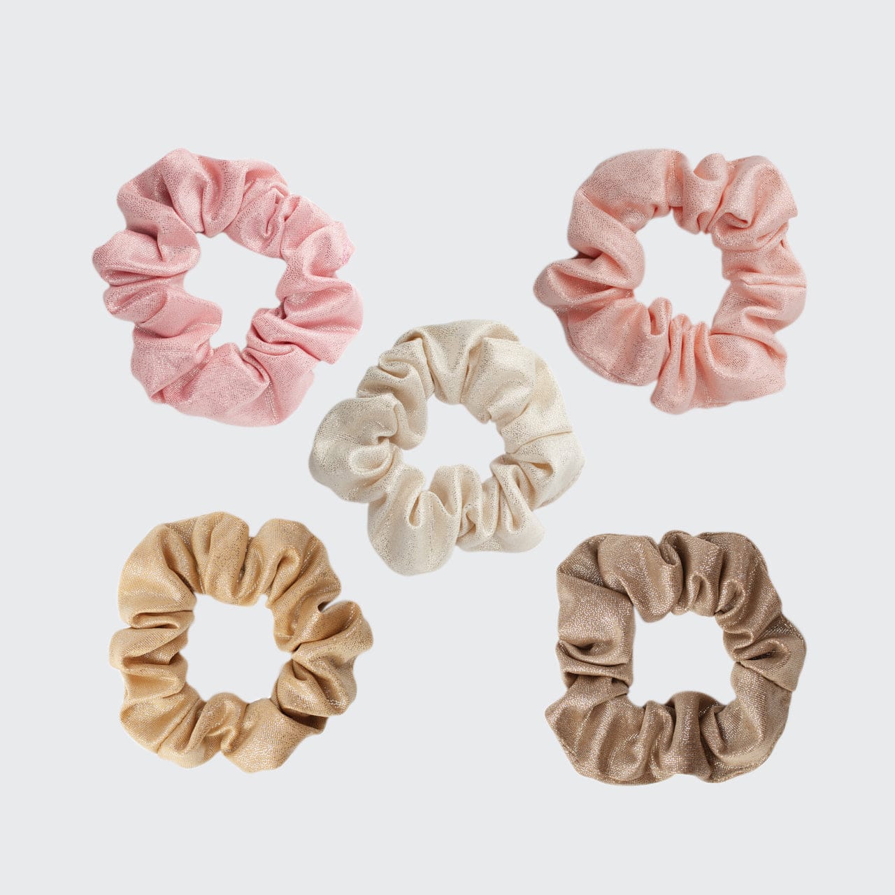 KITSCHMetallic Scrunchies - Blush - M.S Skincare