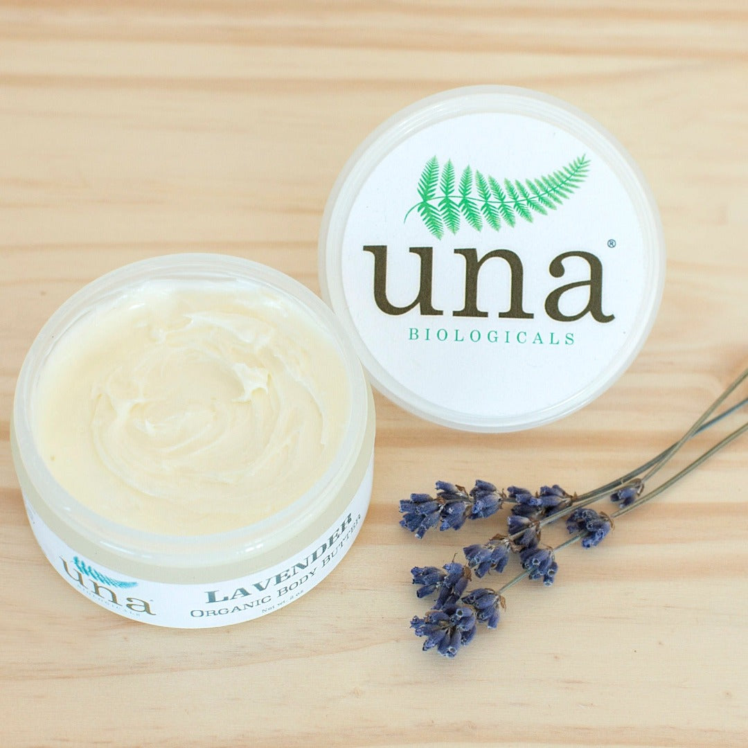 Lavender Body Butter | Natural Body Lotion | Una Biologicals