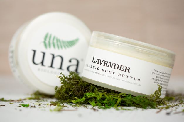 Lavender Body Butter | Natural Body Lotion | Una Biologicals