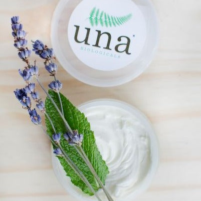 Lavender Mint Body Butter | Natural Body Lotion | Una Biologicals