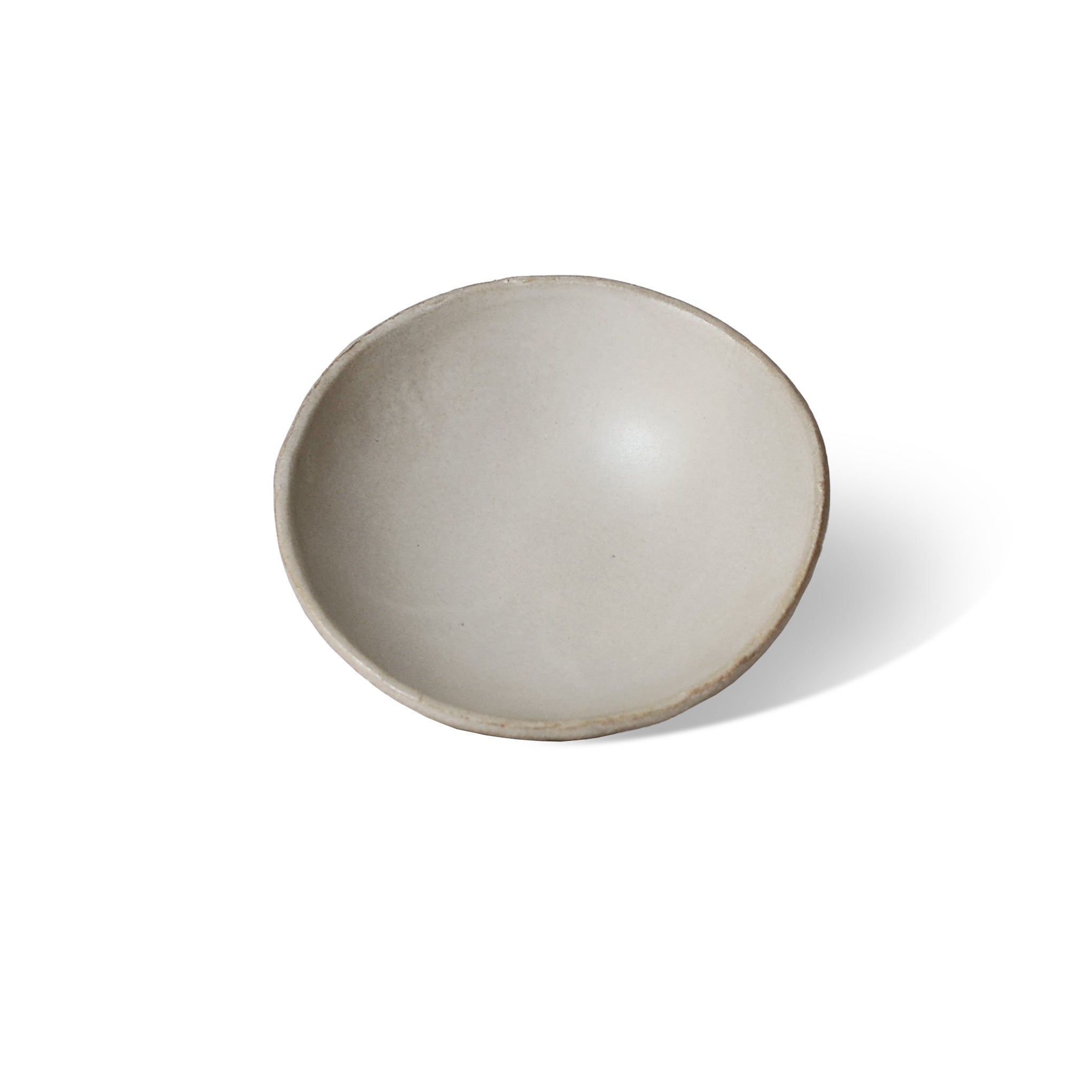 Light Grey Ceramic Incense Bowl