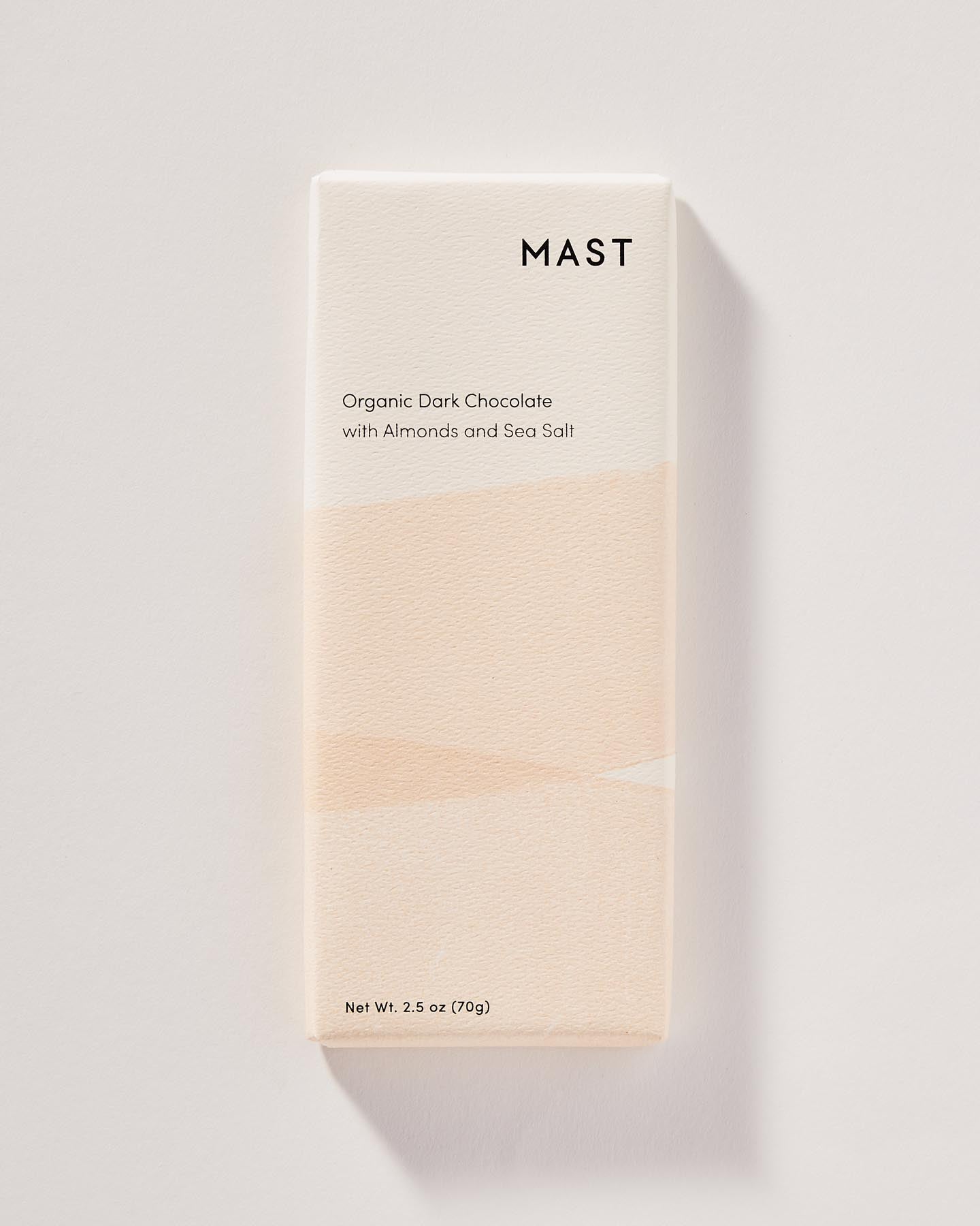 Mast Market Organic Dark Chocolate with Almond and Sea Salt