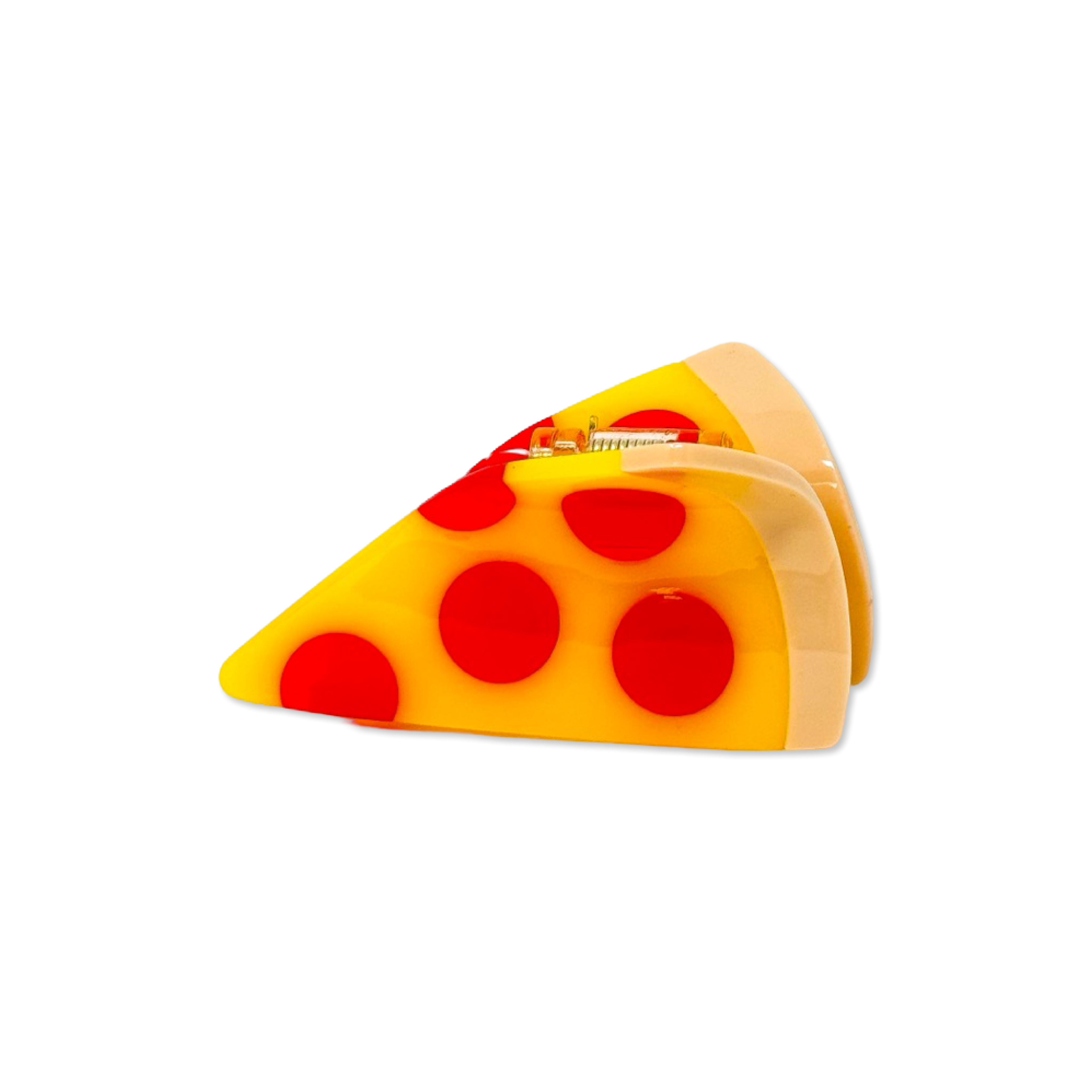 Midi Pizza Hair Claw Clip