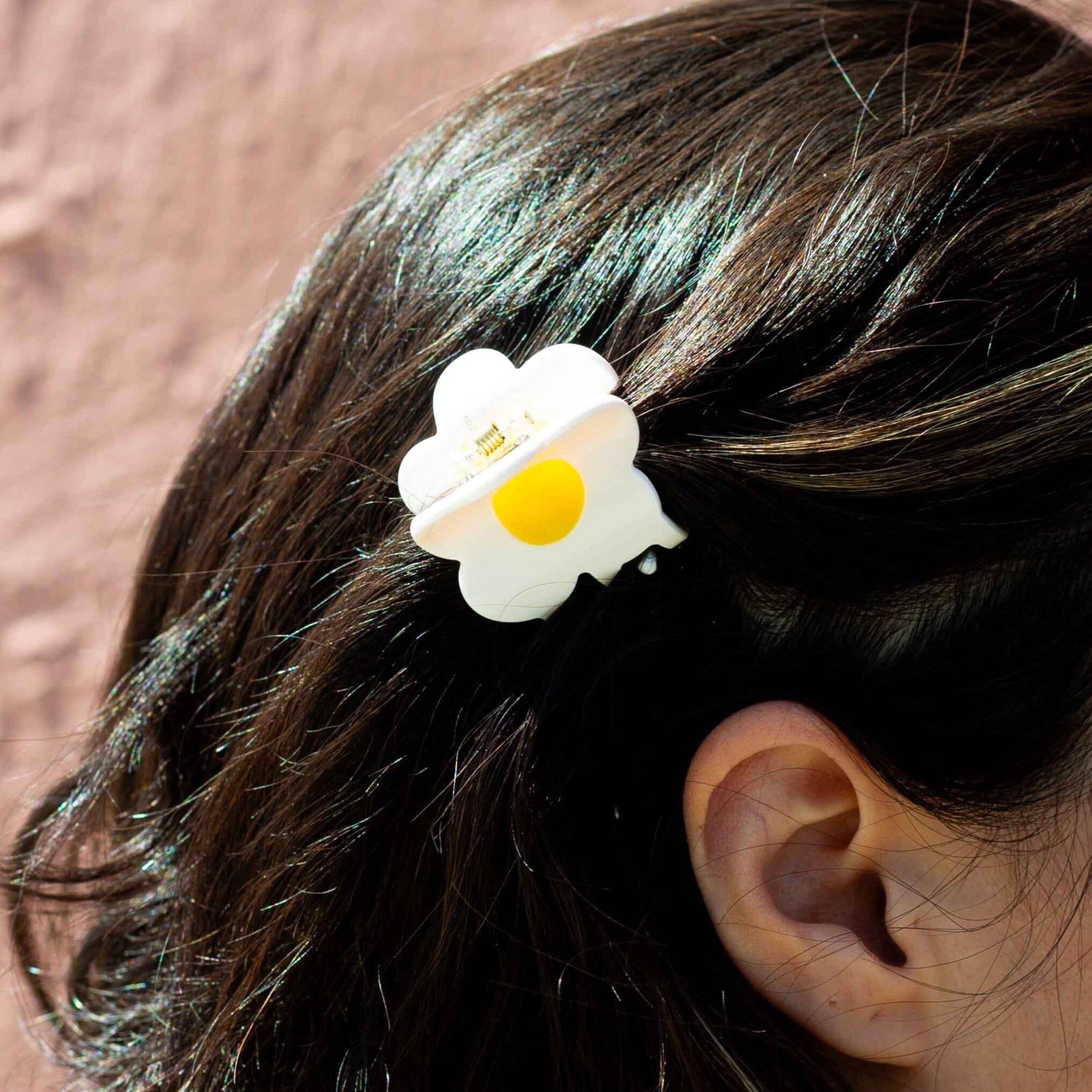 Mini Flower Hair Claw Clip