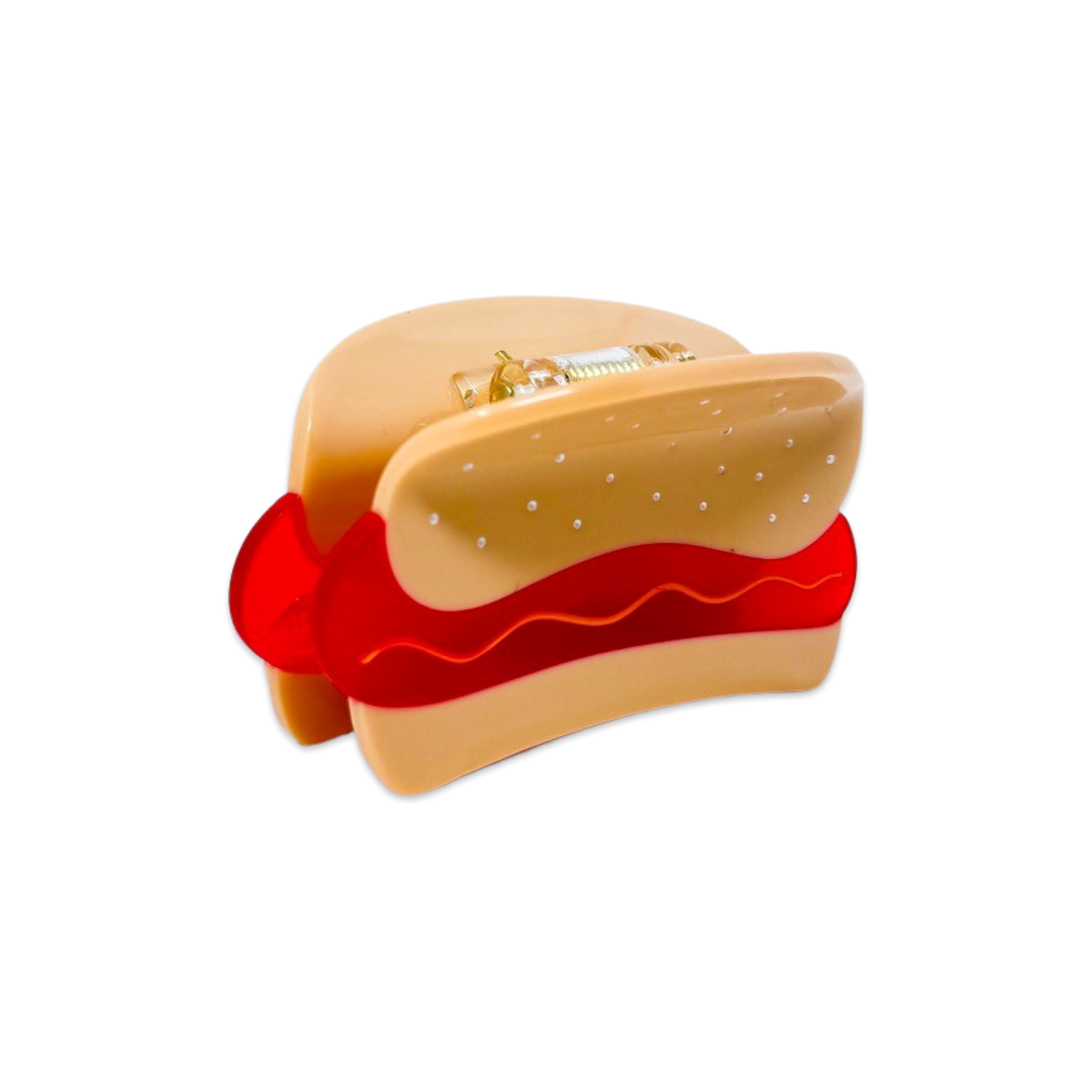 Midi Hot Dog Hair Claw Clip