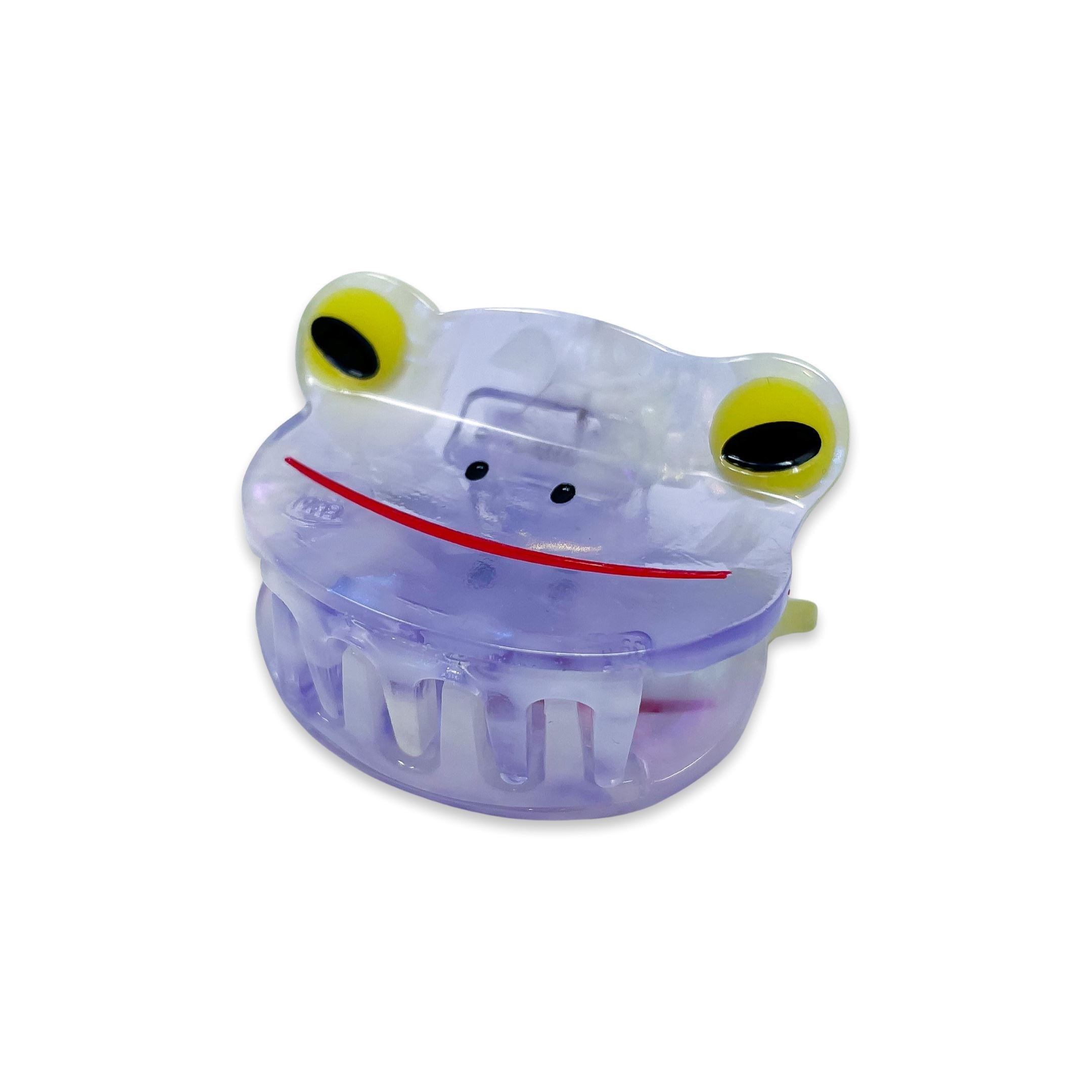 Mini Lilac Froggy Hair Claw