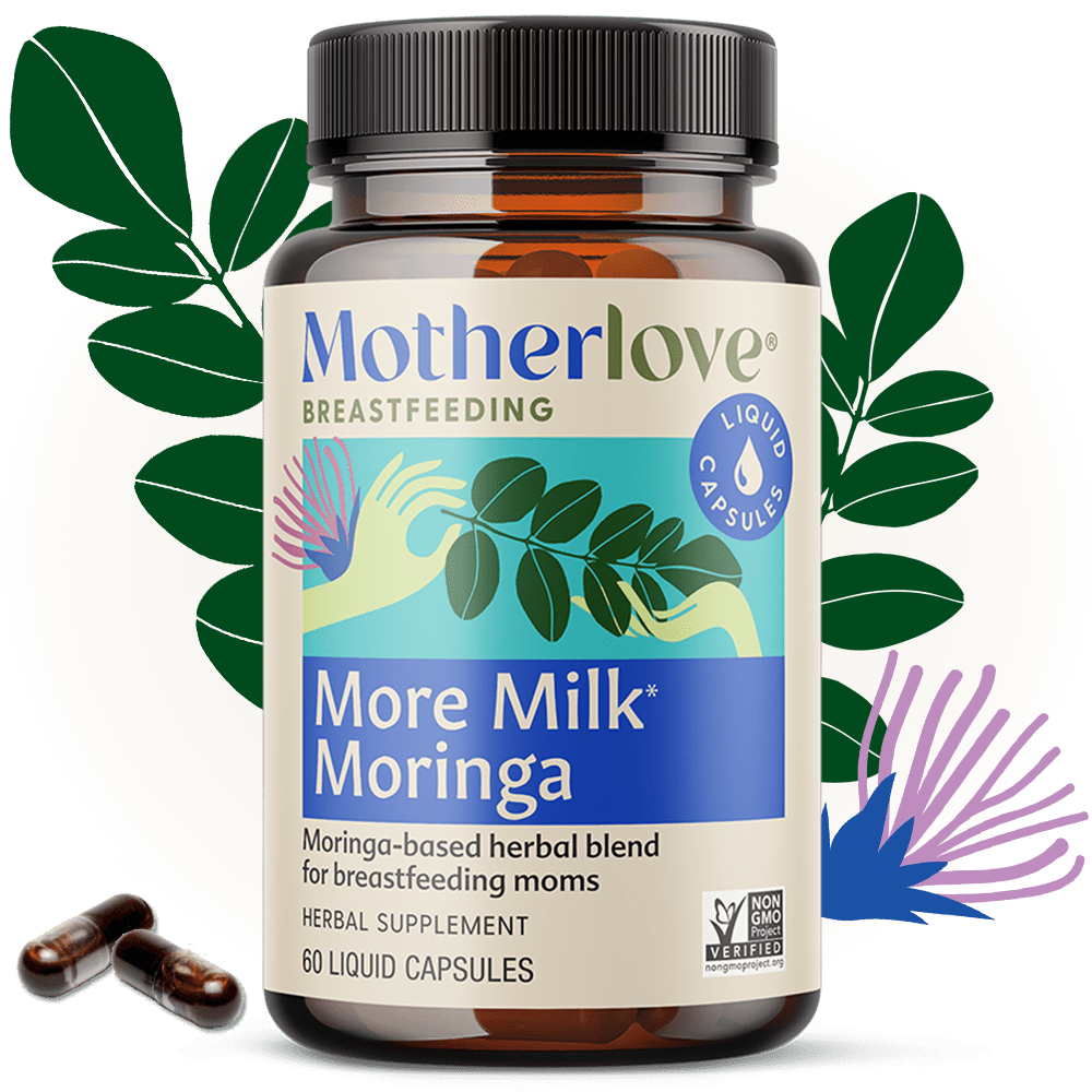 Motherlove Herbal CompanyMore Milk® Moringa - Liquid Capsules - M.S Skincare