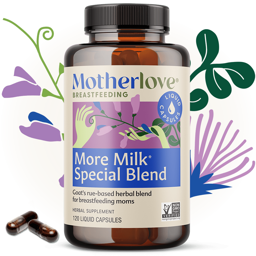 Motherlove Herbal CompanyMore Milk® Special Blend - Liquid Capsules - M.S Skincare