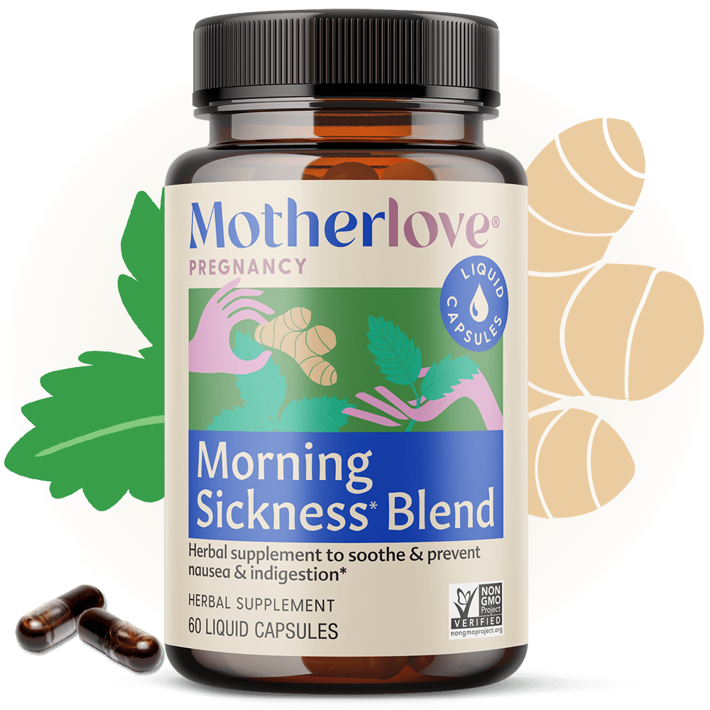 Motherlove Herbal CompanyMorning Sickness Blend - Liquid Capsules - M.S Skincare