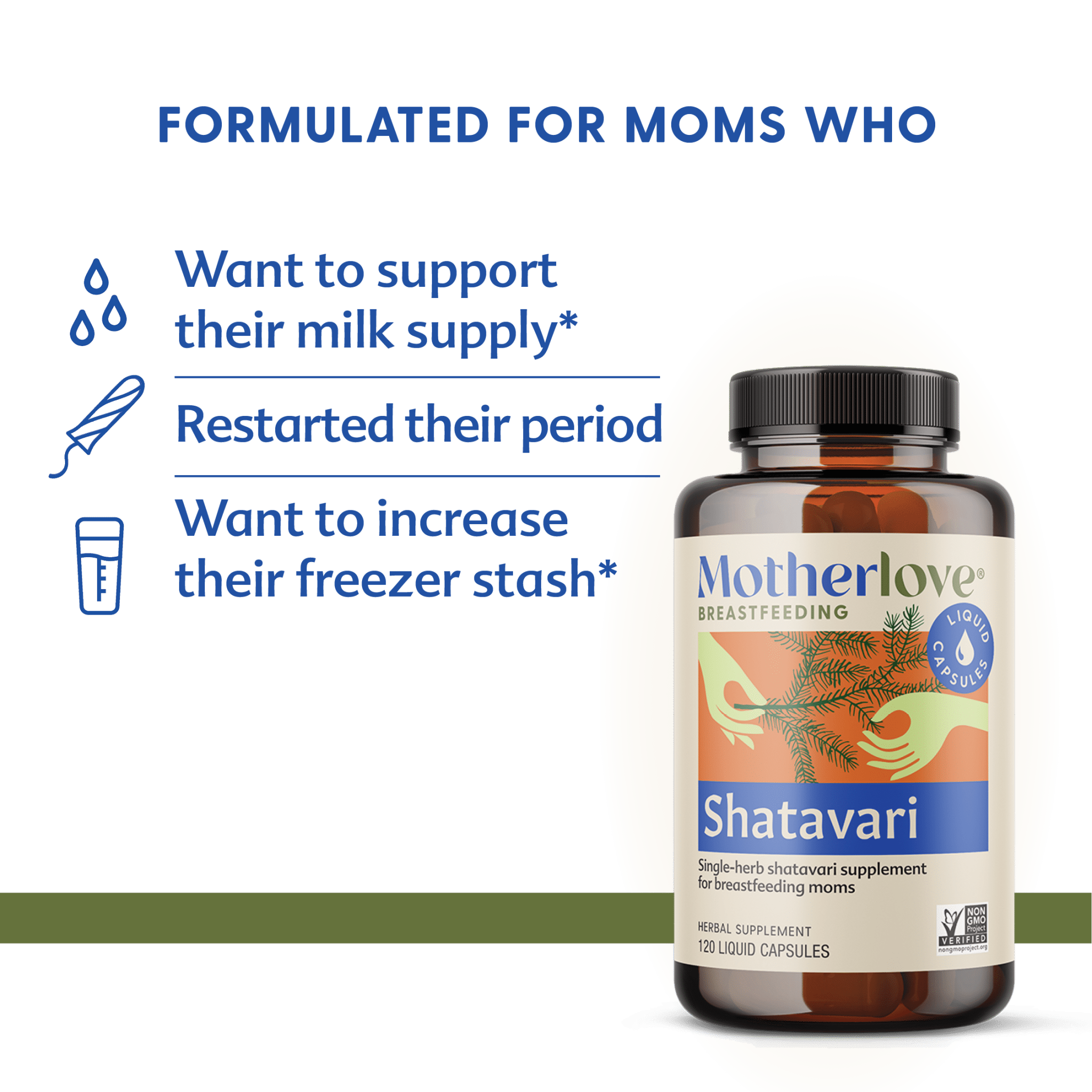 Motherlove Herbal CompanyShatavari - Liquid Capsules - M.S Skincare