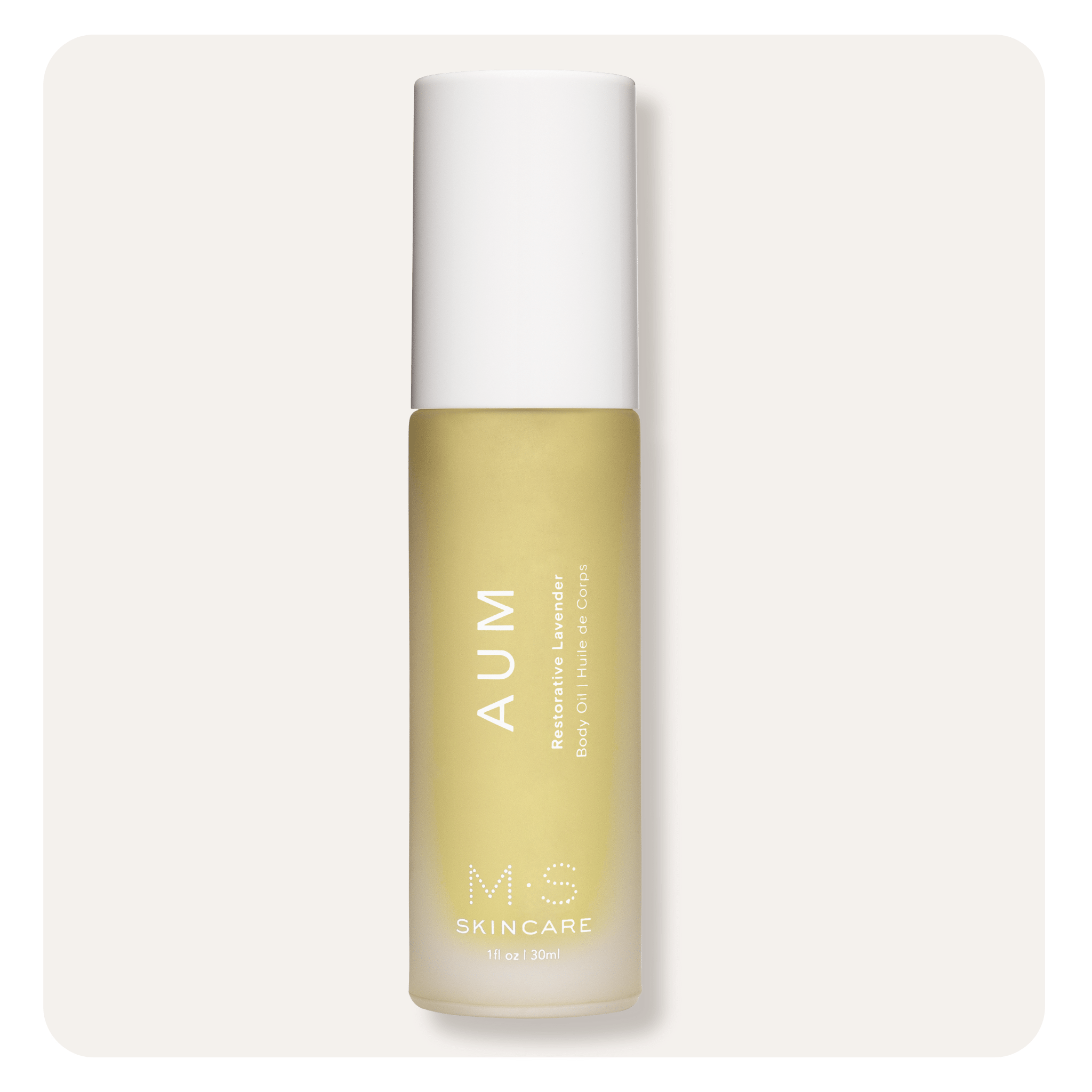 M.S Skincare AUM Restorative Body Oil Travel