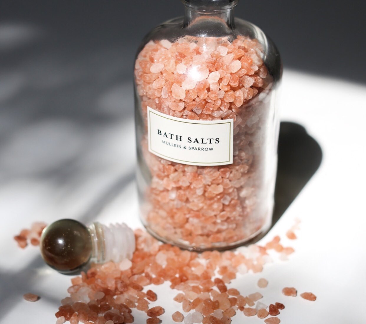 M.S SkincareROSE NOIR Pink Himalayan Bath Salts - M.S Skincare