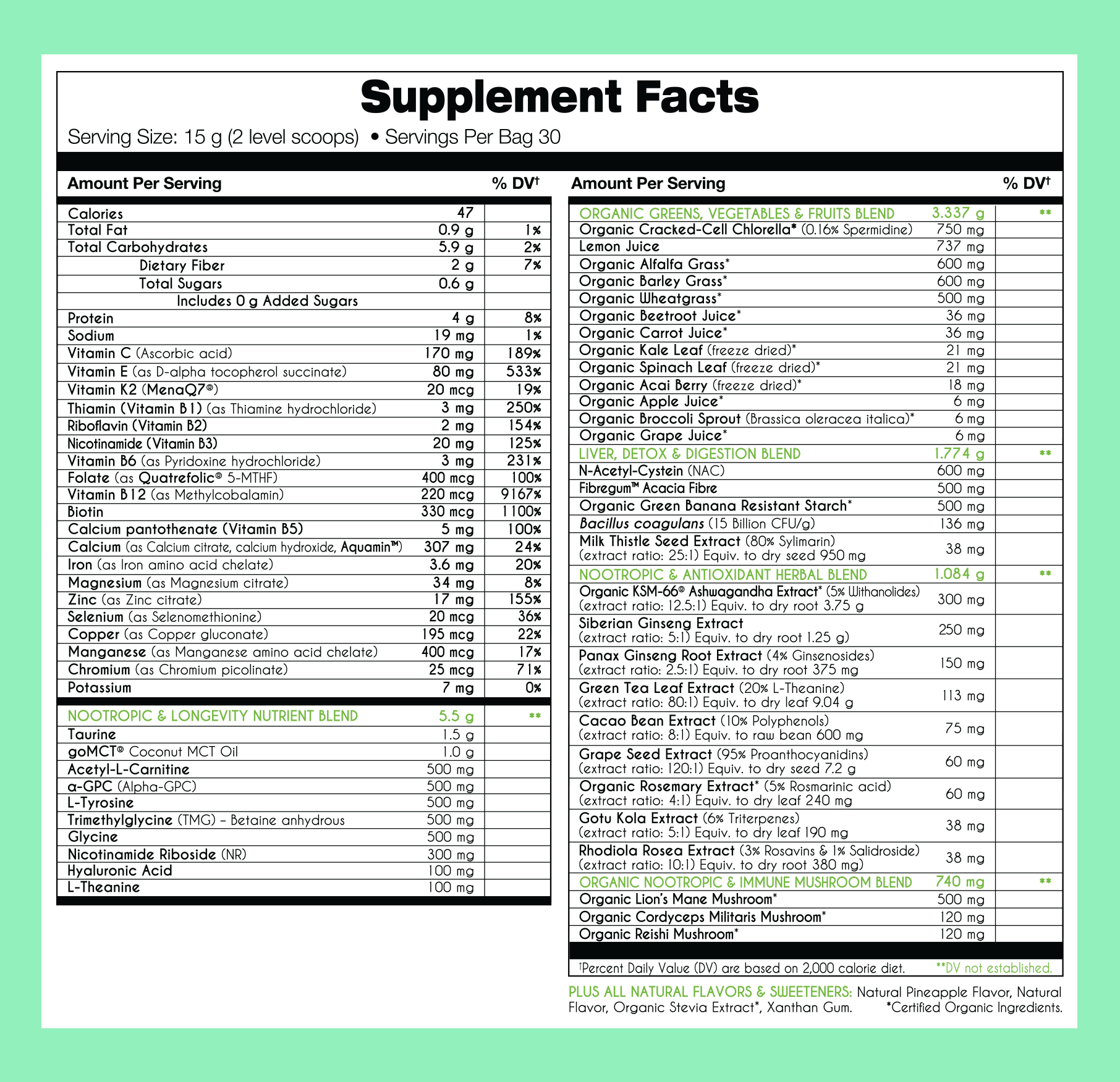 mybrainco - us NOOTROPIC GREENS™