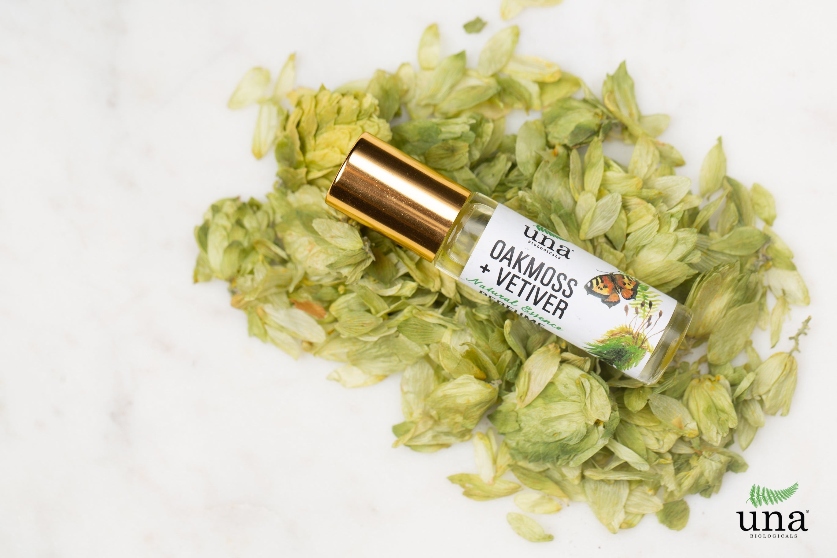 Oakmoss & Vetiver Perfume | Natural Fragrance | Una Biologicals