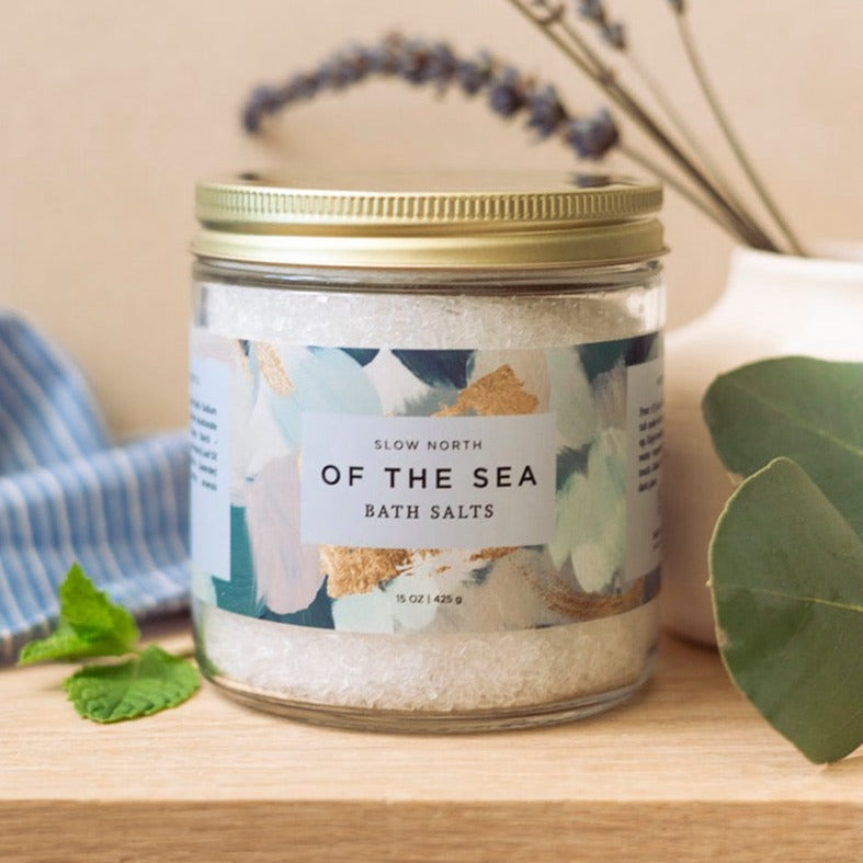 Badesalz „Of The Sea“ – 15 oz Glas