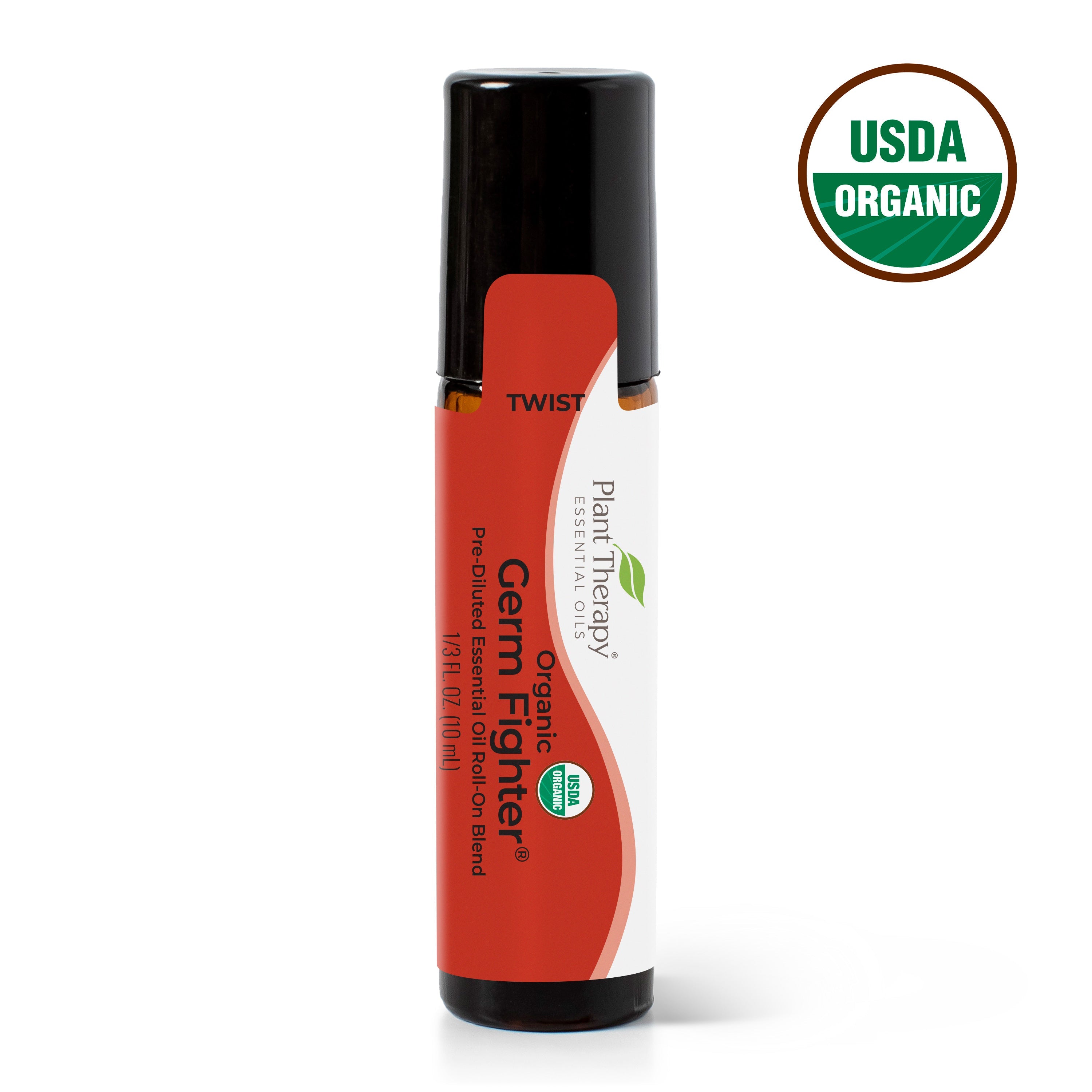 Mezcla de aceites esenciales prediluidos Organic Germ Fighter®️ en roll-on