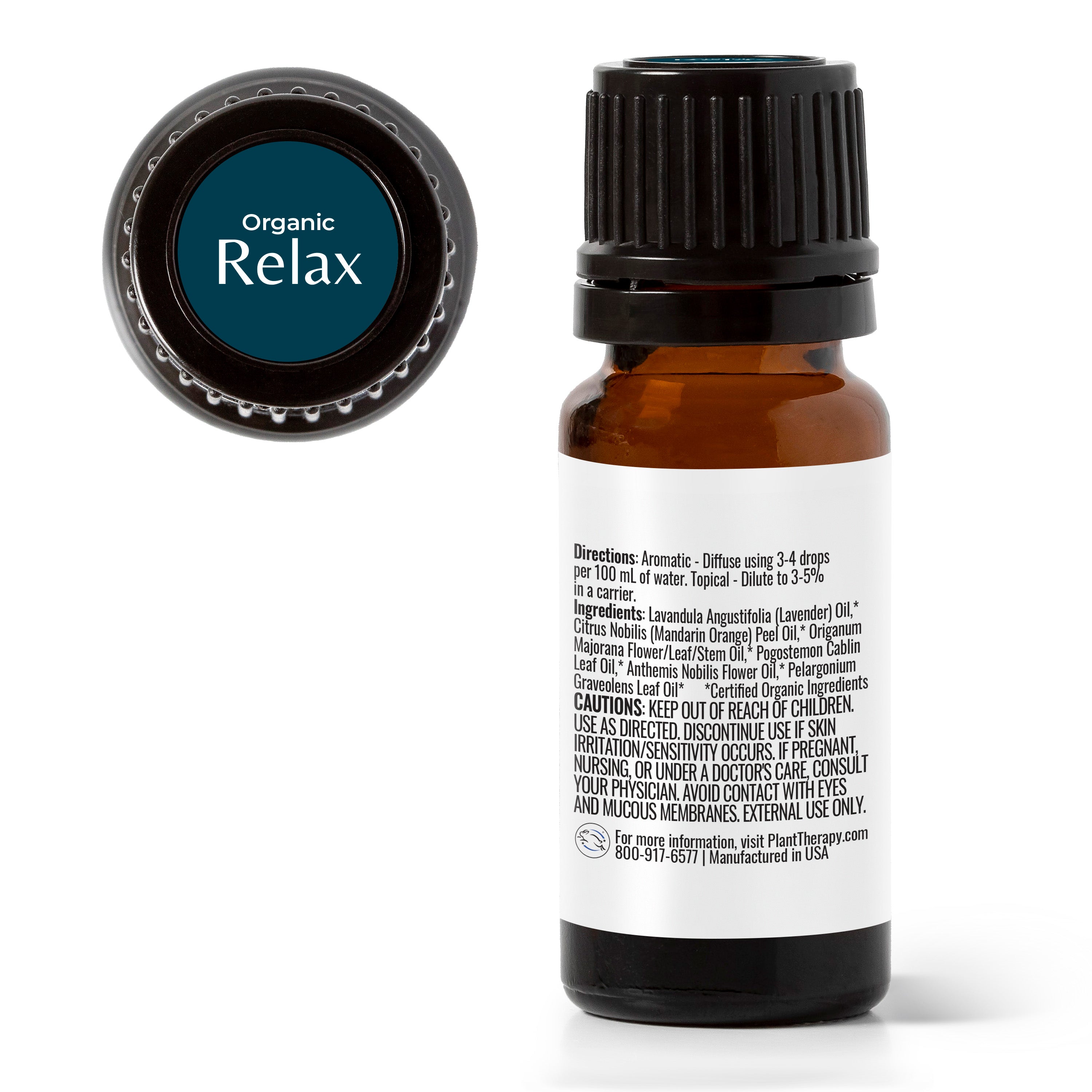 Organic Relax Essential Oil Blend