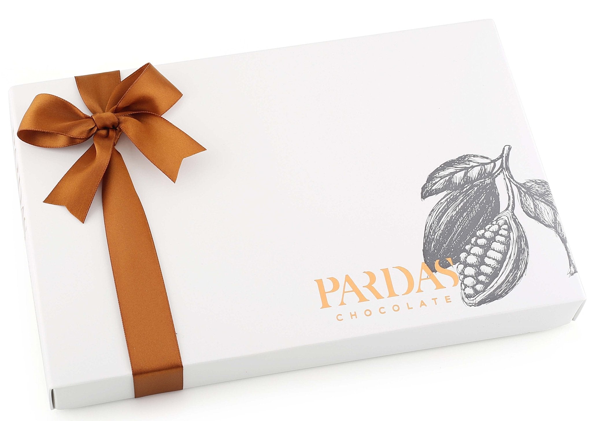 Pardas Chocolates Kosher Pareve Chocolate Gift Box: Perfect Mishloach Manos for Purim. 15Pc. - M.S Skincare