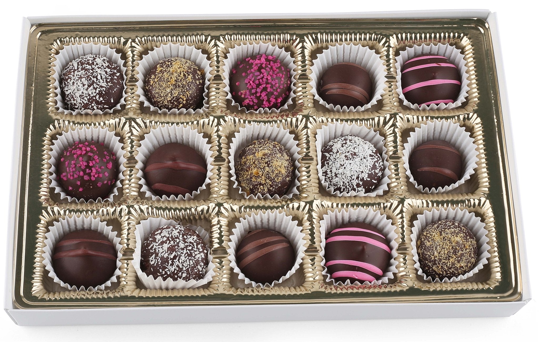 Pardas Chocolates Kosher Pareve Chocolate Gift Box: Perfect Mishloach Manos for Purim. 15Pc.