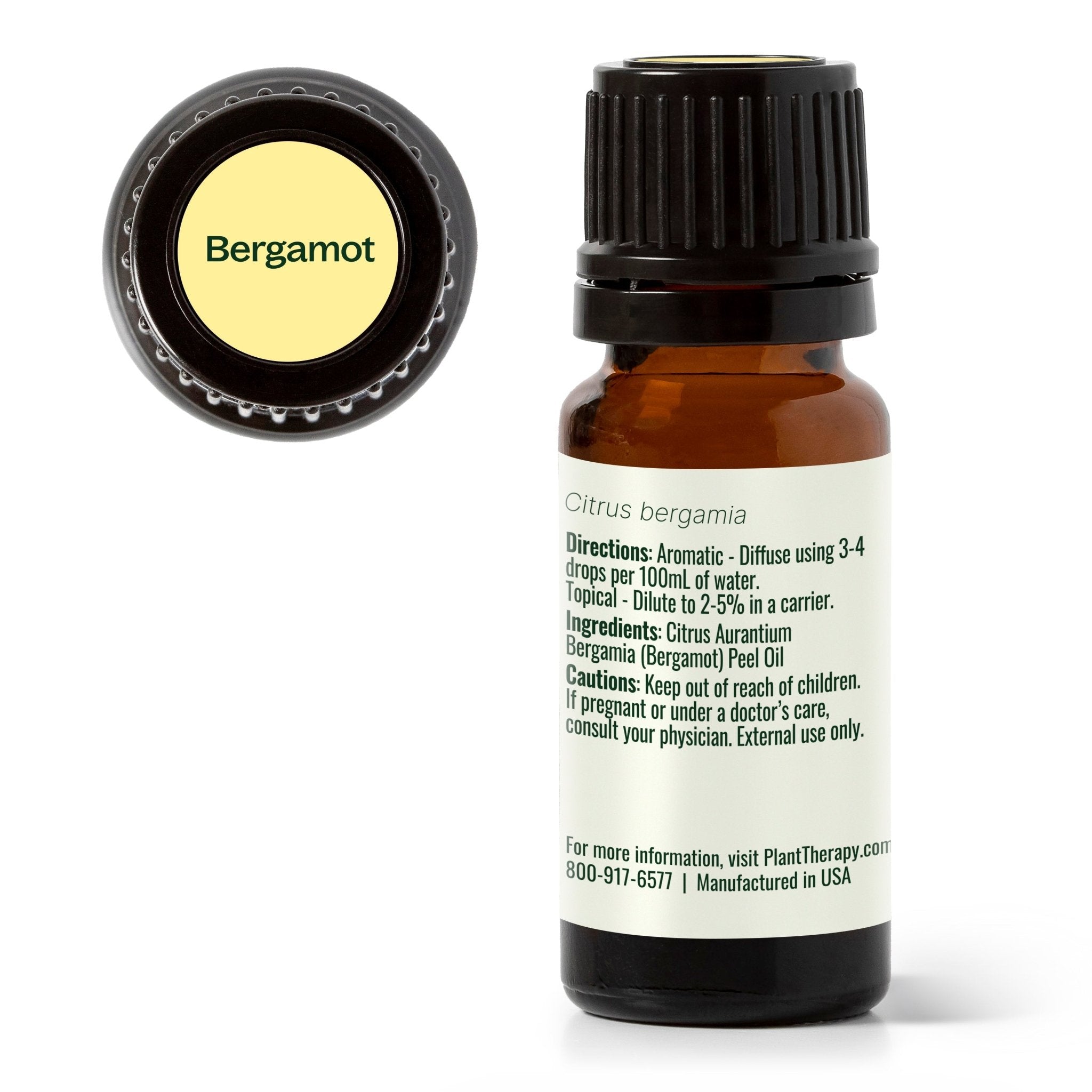 Plant Therapy Bergamot Essential Oil