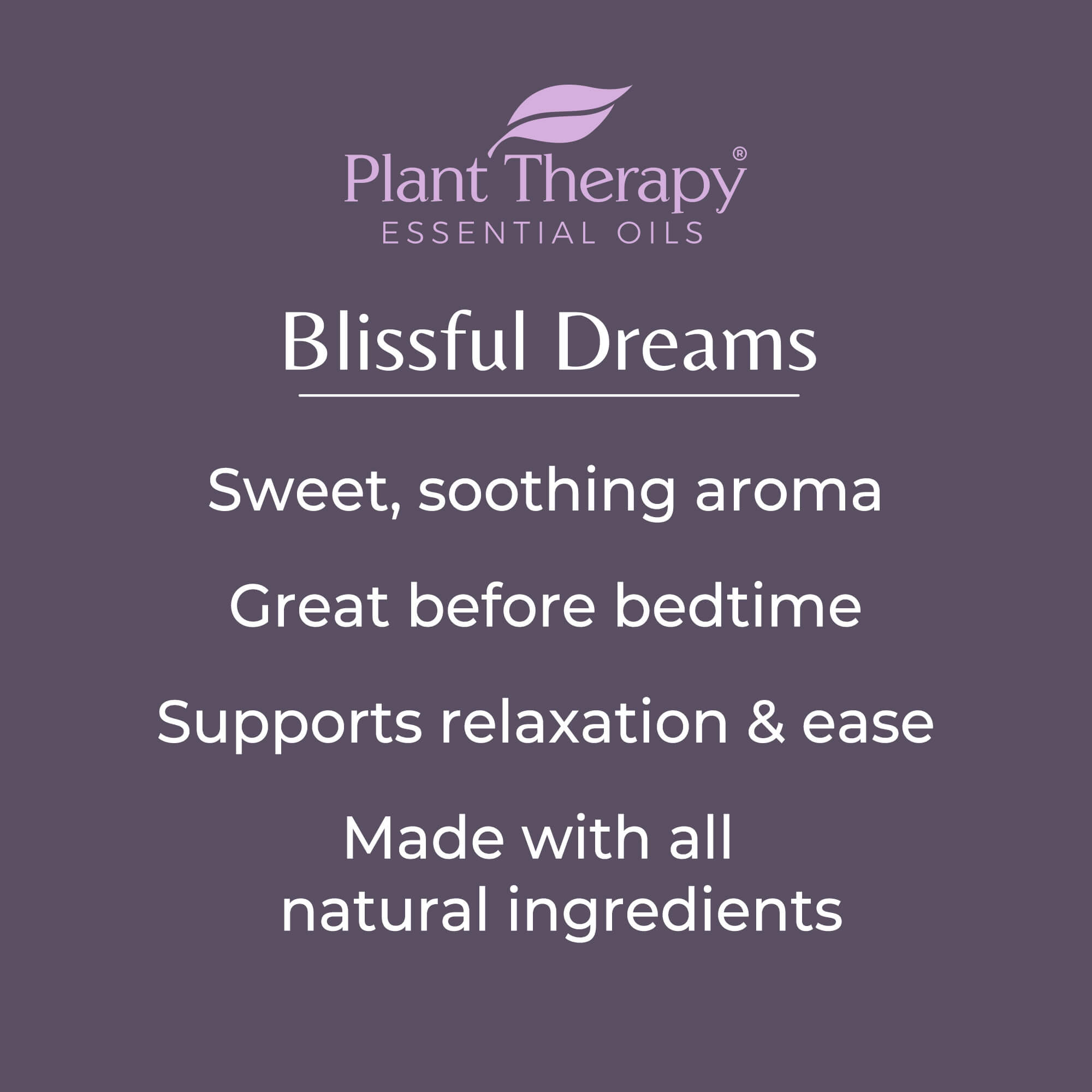 Plant TherapyBlissful Dreams Essential Oil Pre - Diluted Roll - On - M.S Skincare