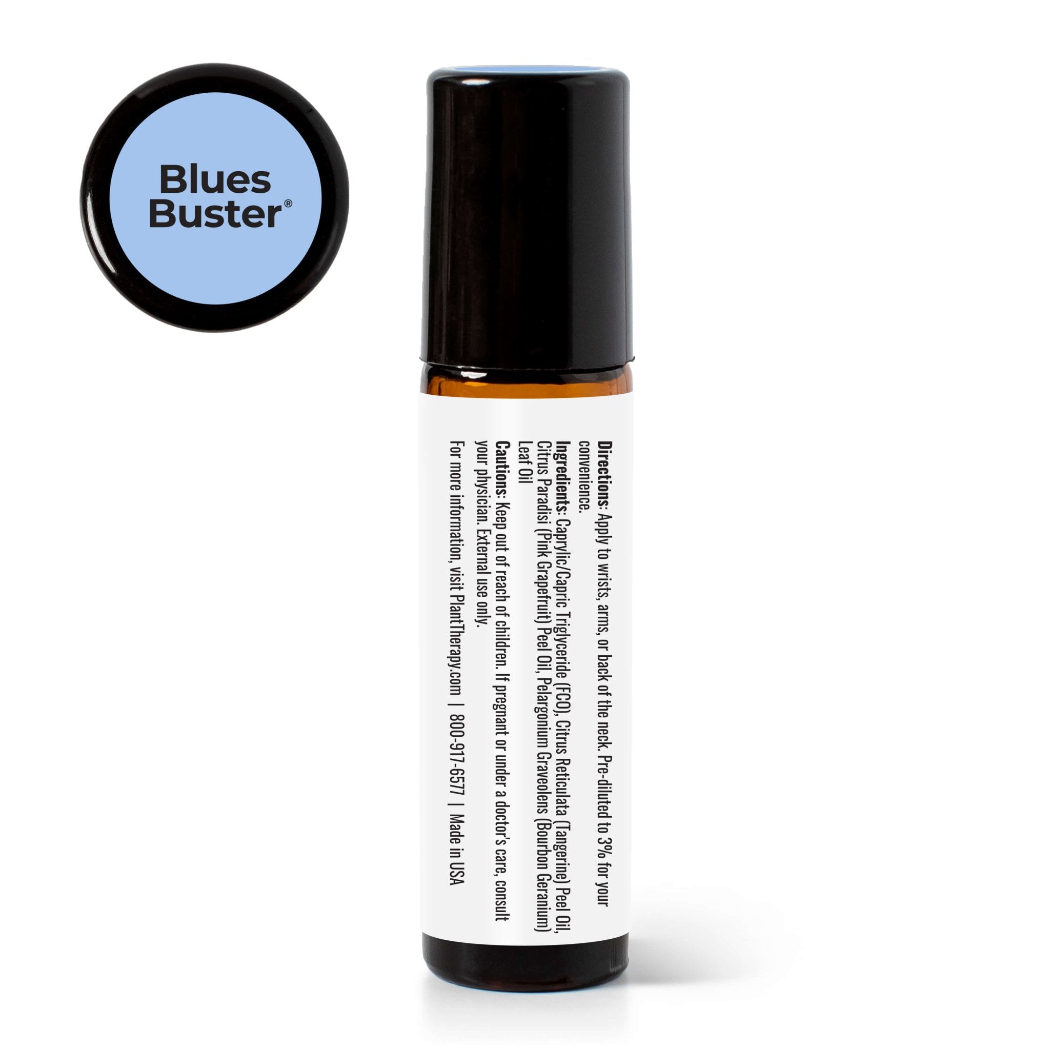 Plant TherapyBlues Buster Essential Oil Blend Pre - Diluted Roll - On - M.S Skincare