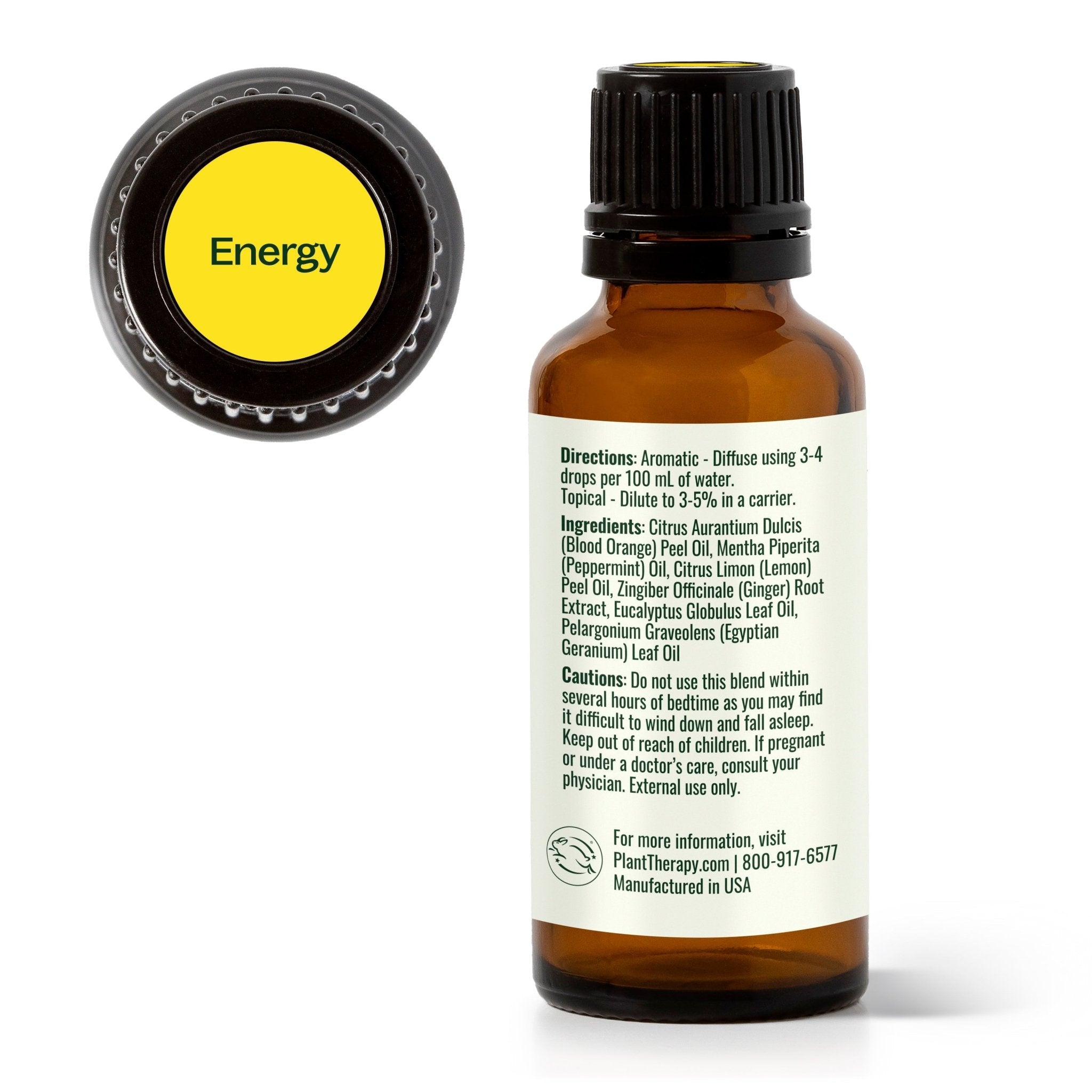 Plant Therapy Energy Essential Oil Blend