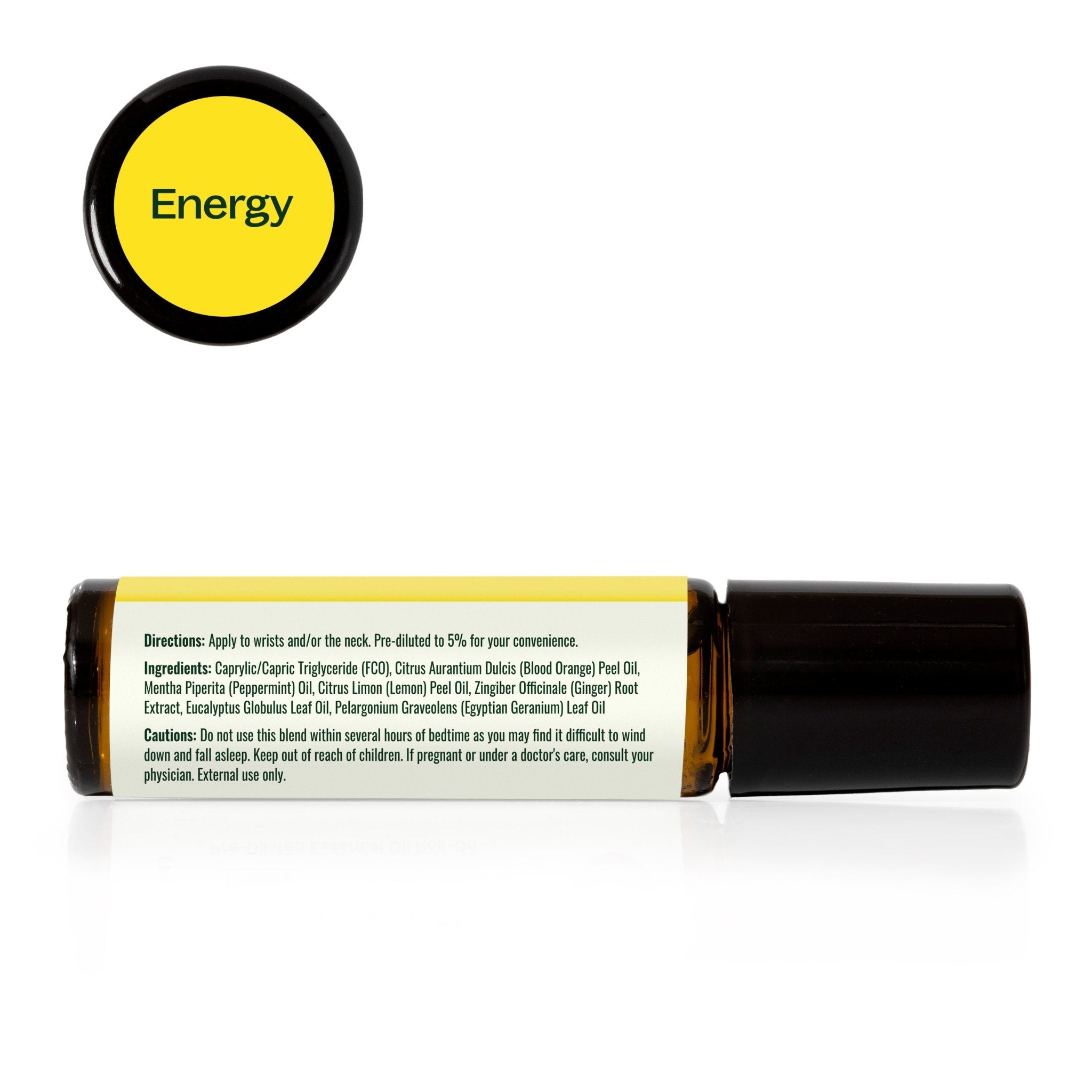 Plant Therapy Energy Essential Oil Blend Pre - Diluted Roll - On