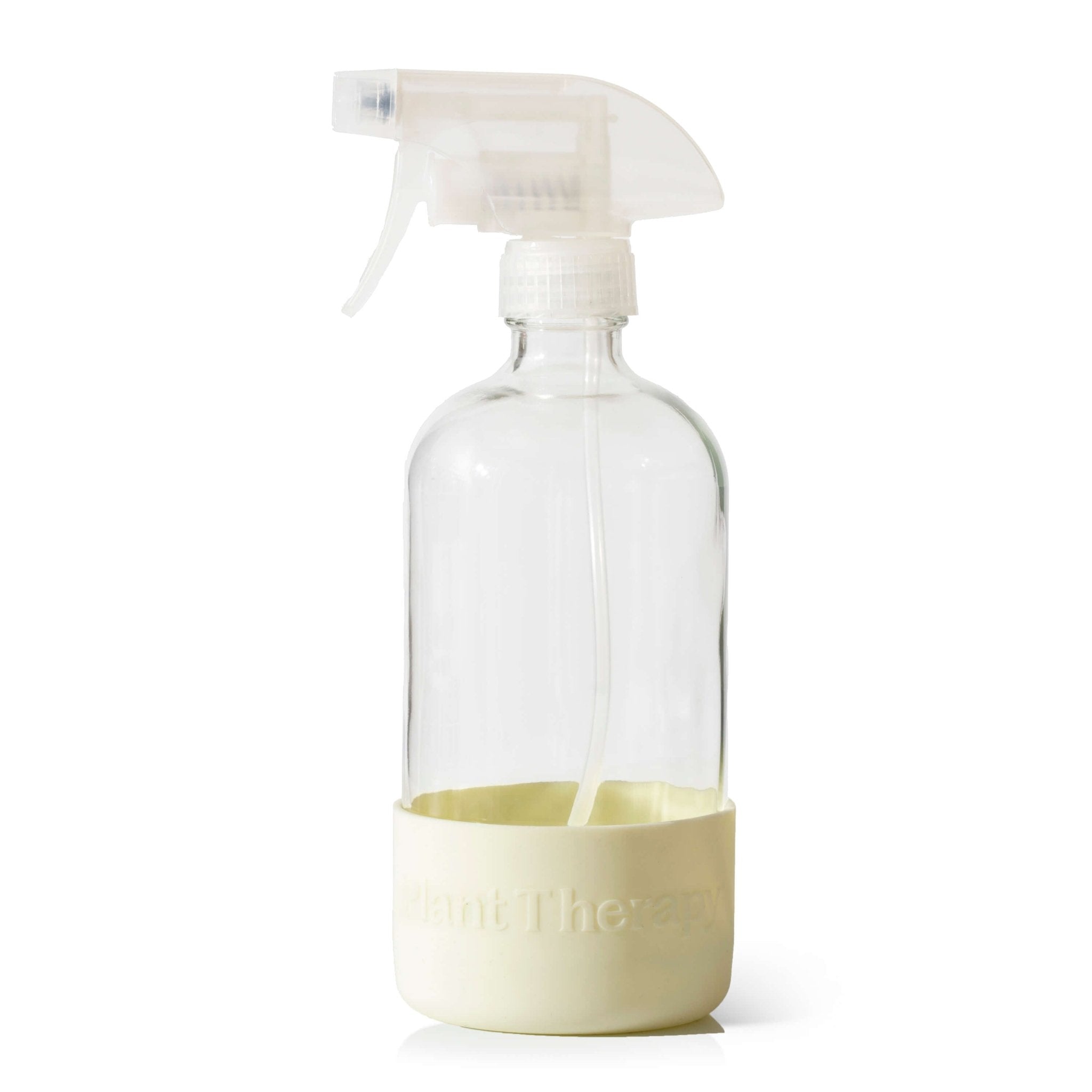 Plant Therapy Glass Spray Bottle with Chamomile Sleeve