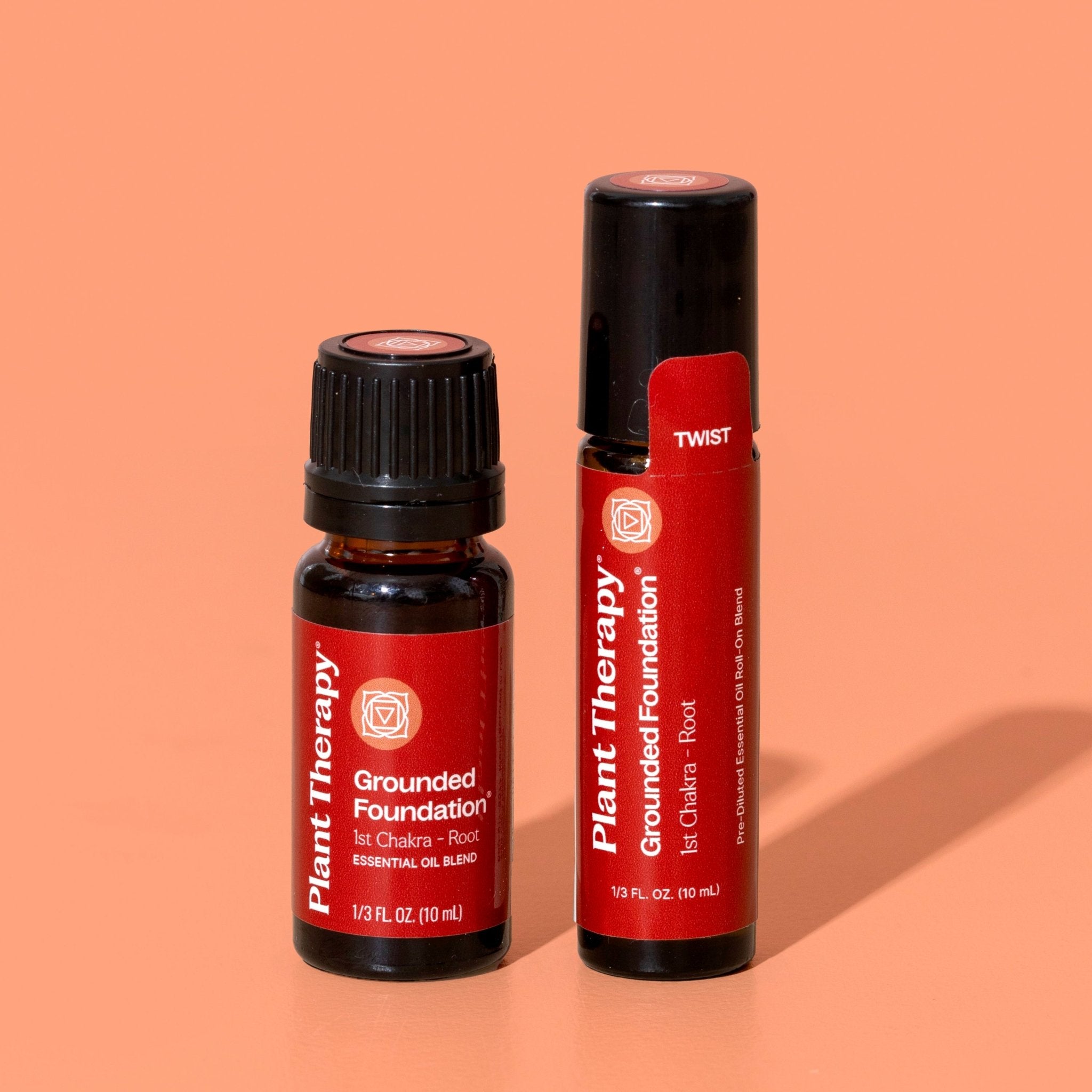 Plant Therapy Grounded Foundation (Root Chakra) Essential Oil Pre - Diluted Roll - On