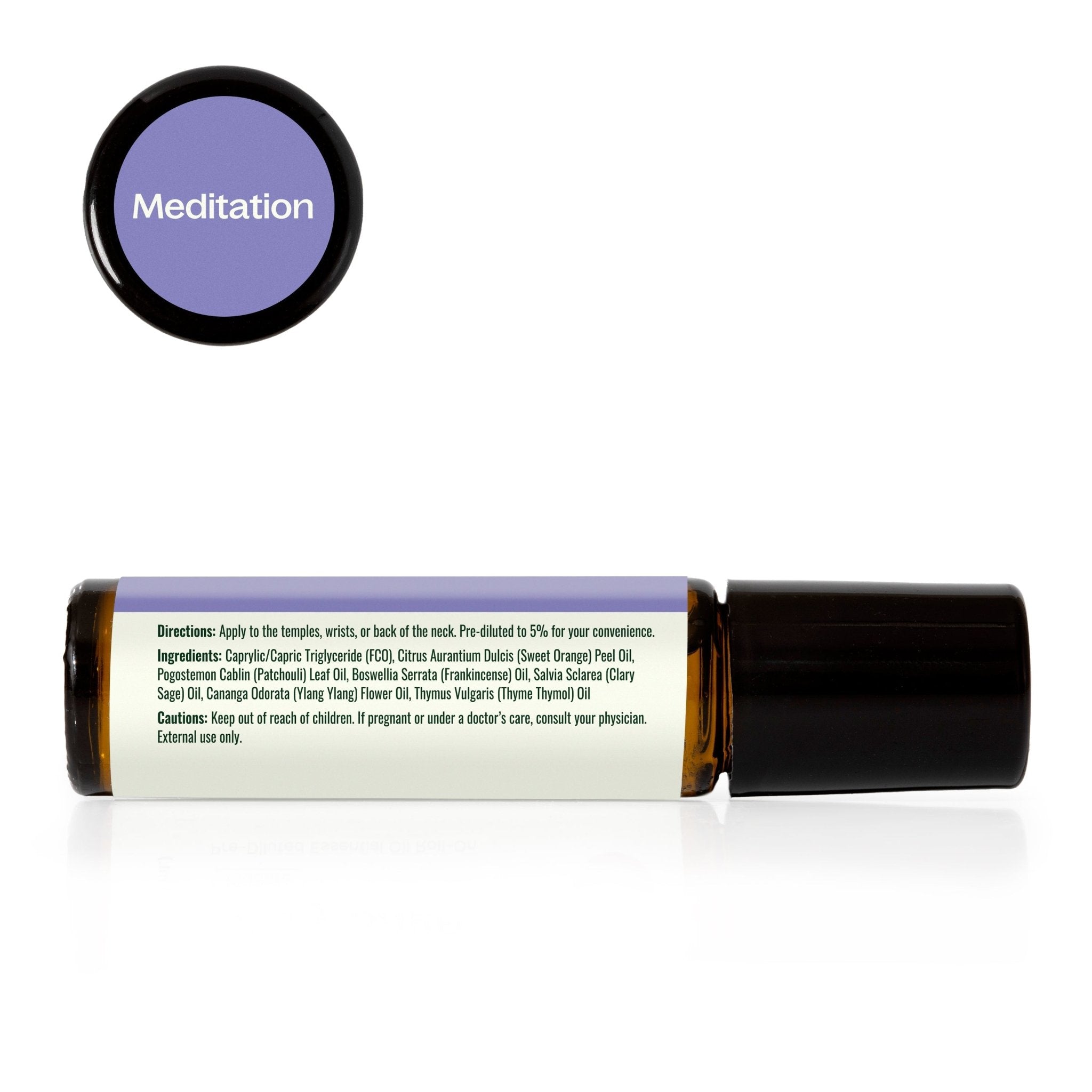 Plant Therapy Meditation Essential Oil Blend Pre - Diluted Roll - On