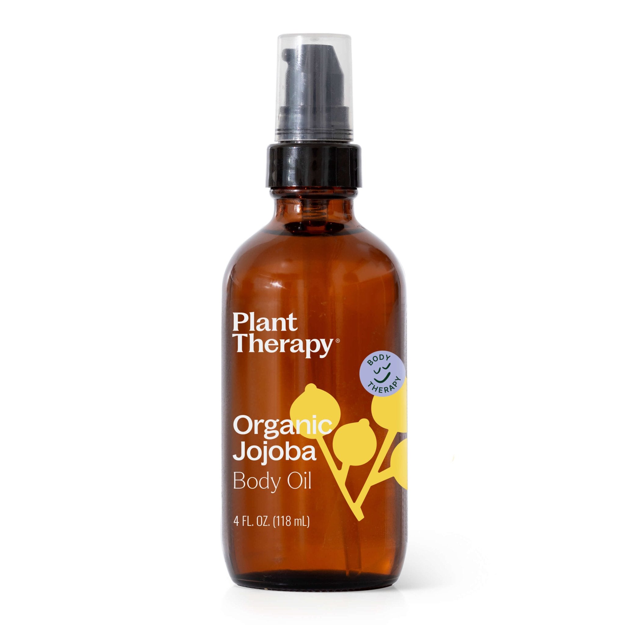 Plant Therapy Organic Jojoba Body Oil 4 oz